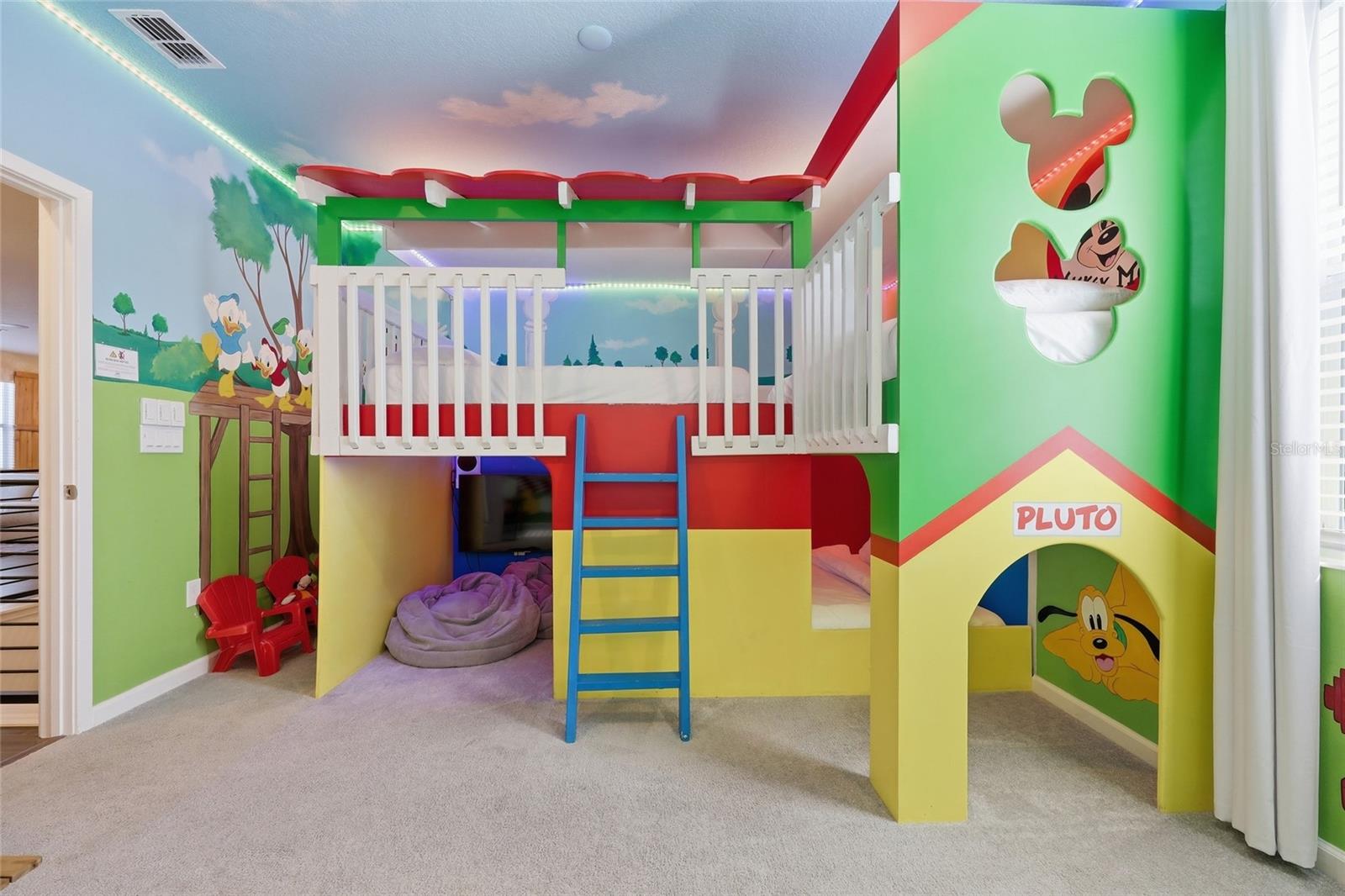 Mickey-themed Custom Bunk - 2437 SHANTI DR, KISSIMMEE