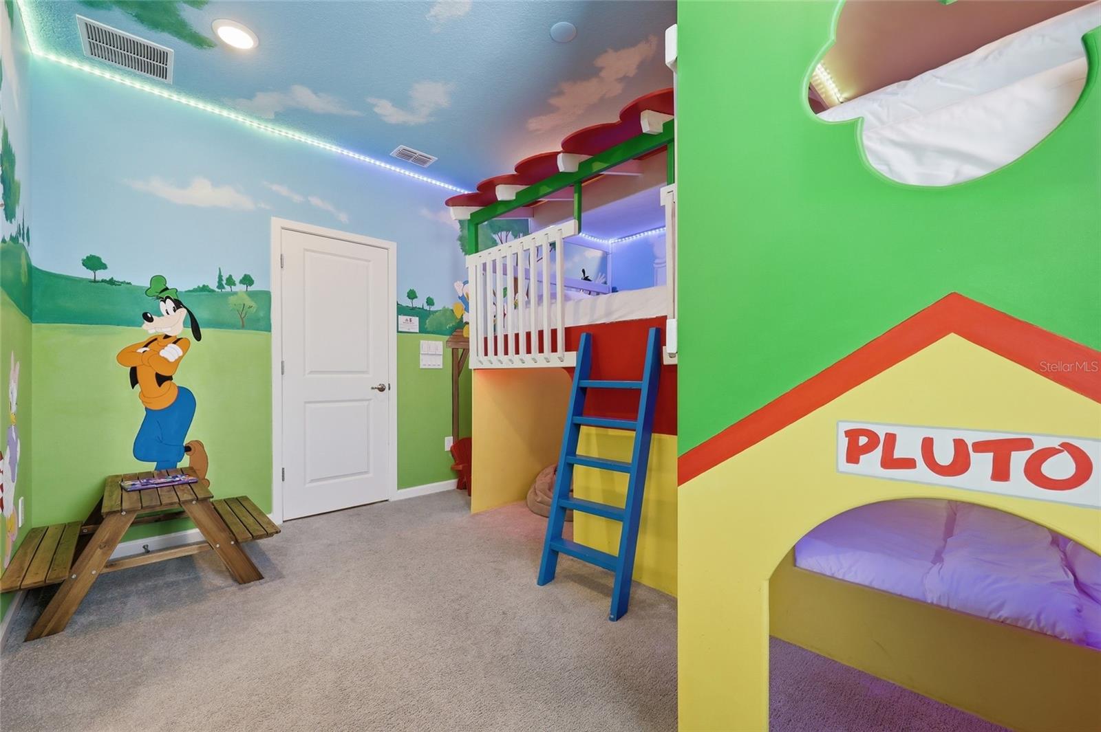 Mickey-themed Custom Bunk - 2437 SHANTI DR, KISSIMMEE
