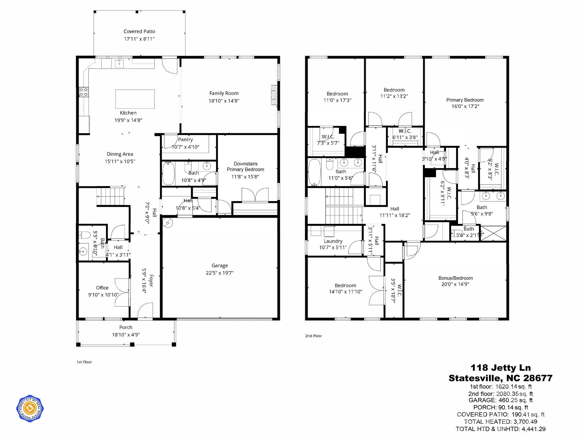 Floor Plan - 118 Jetty Lane, Statesville