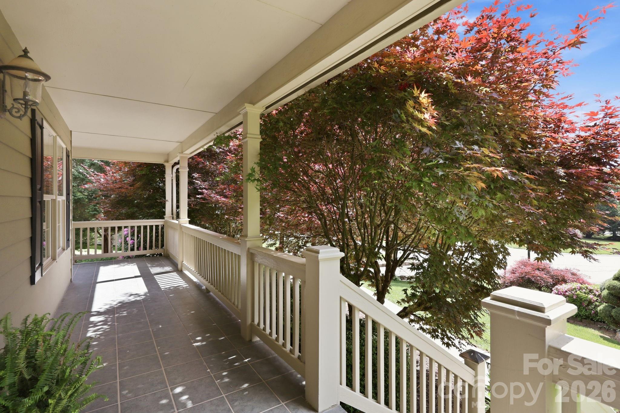 Gorgeous spacious front porch - 306 Woodview Court, Fletcher