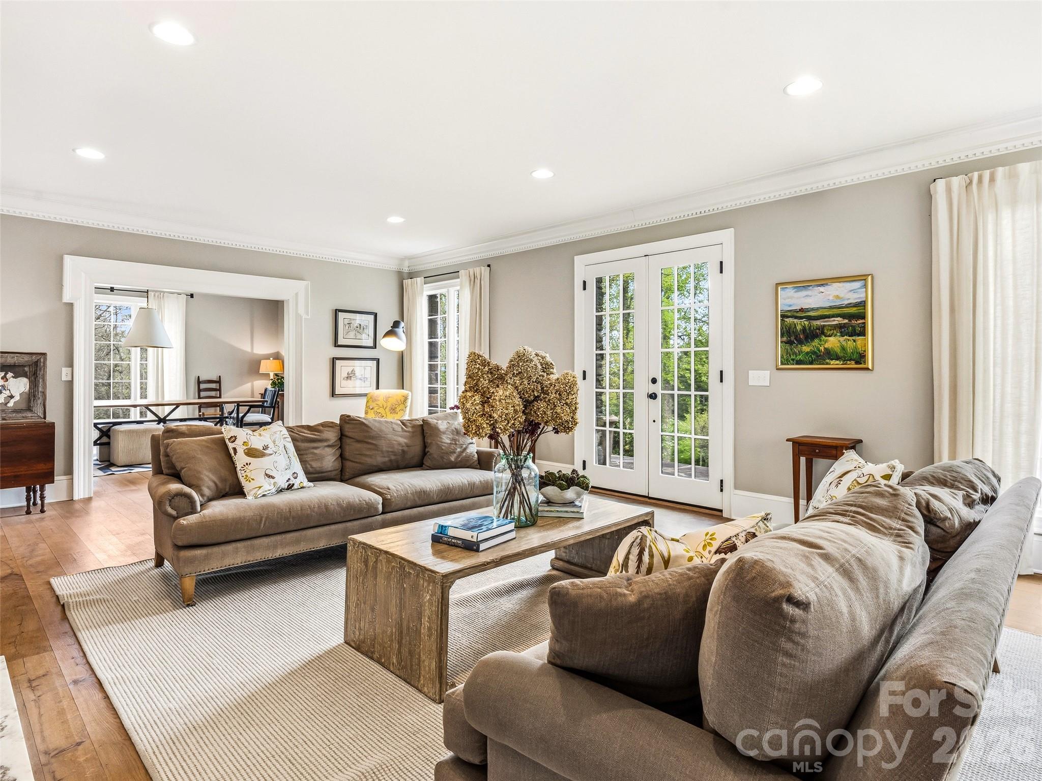 Light filled front living room. - 10 Kalimar Heights, Hendersonville