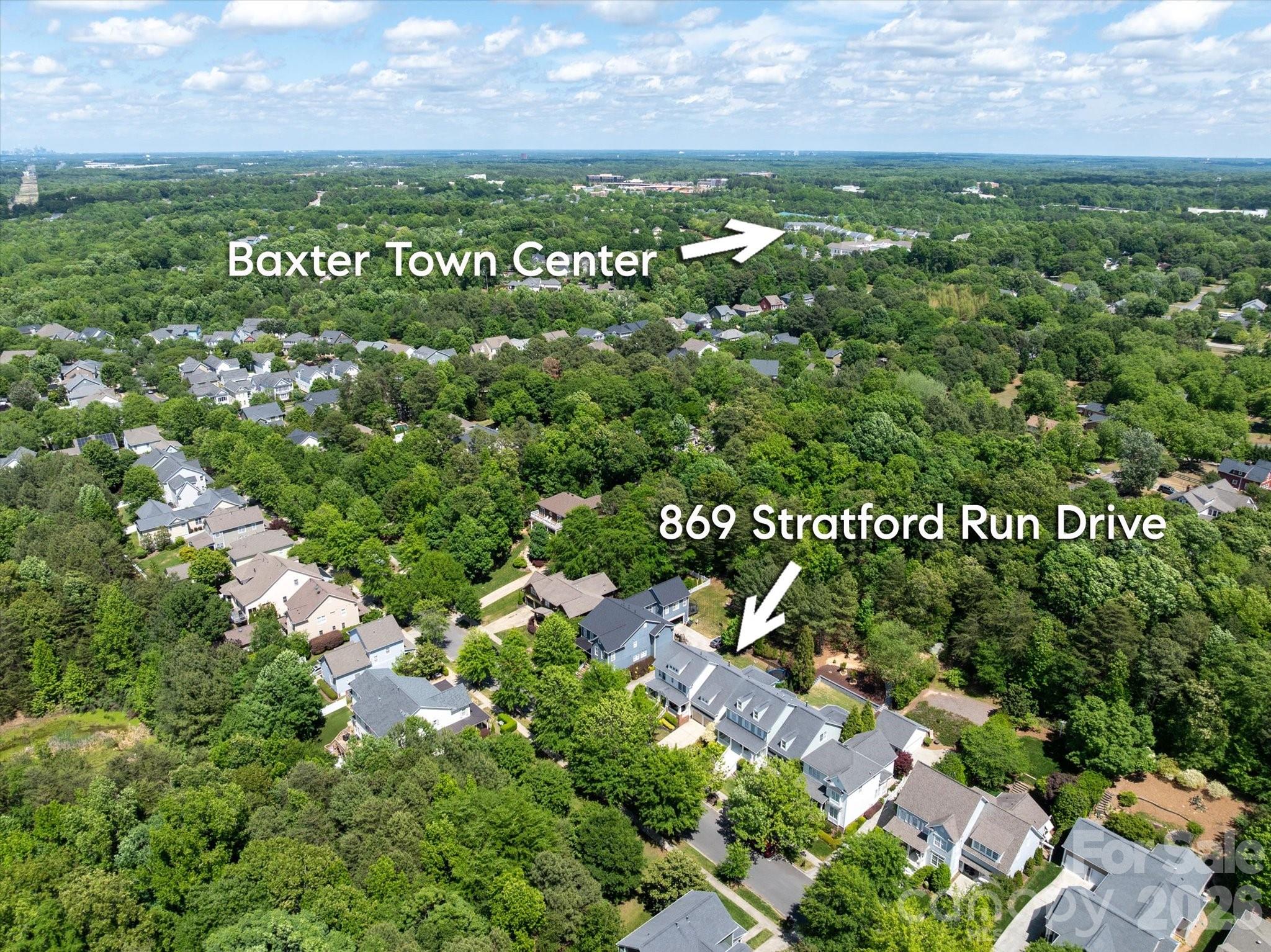 Walkable to Baxter Town Center - 869 Stratford Run Drive, Fort Mill
