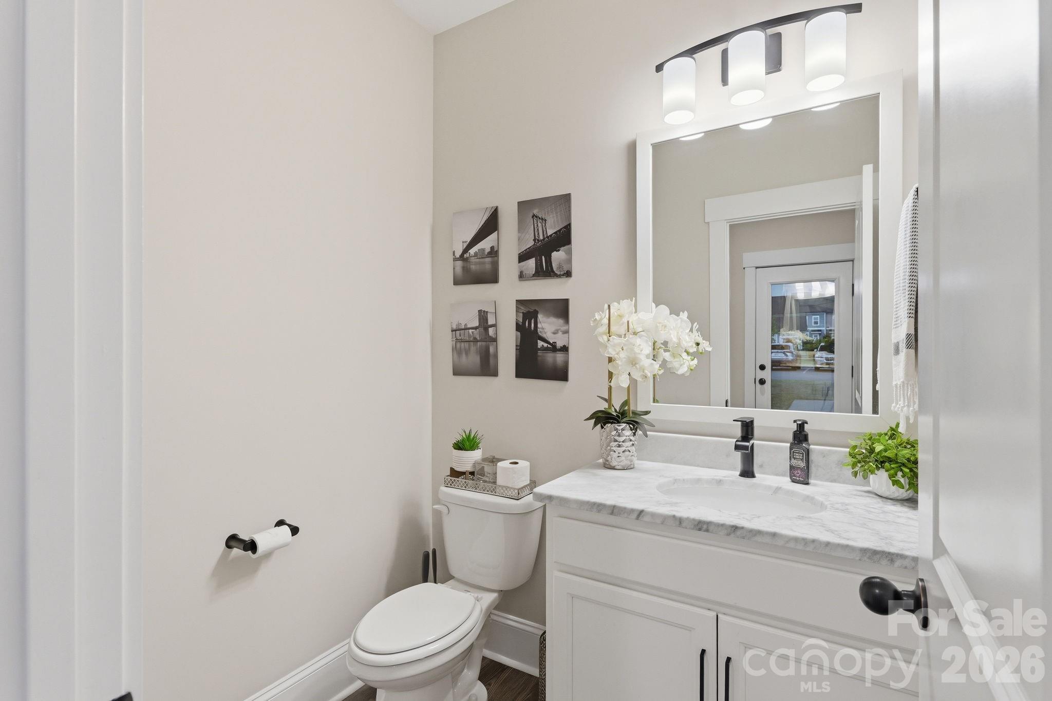 Lower Level half Bath - 729 Veloway Drive, Rock Hill