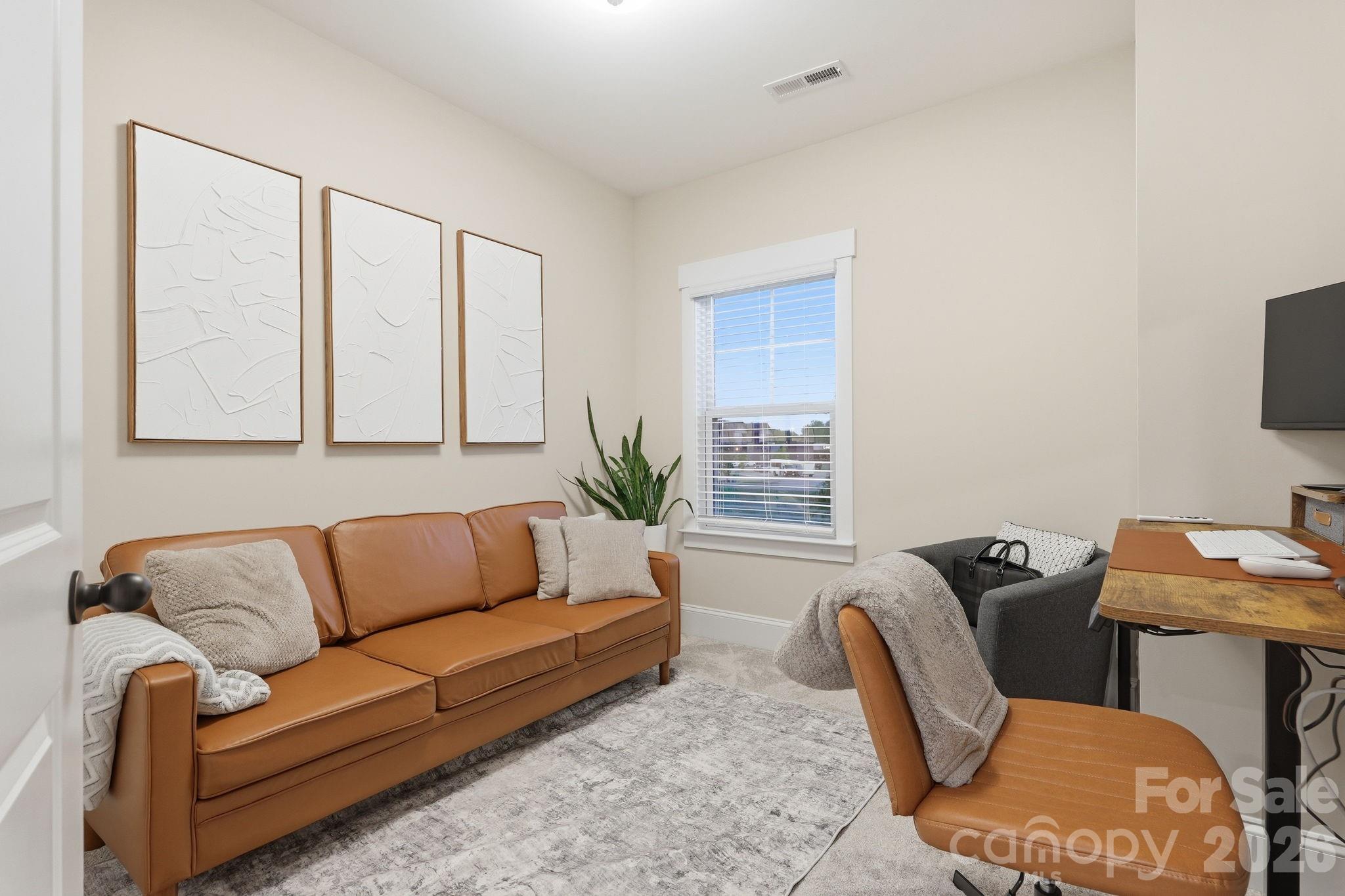 Third Bedroom was used as an office - 729 Veloway Drive, Rock Hill
