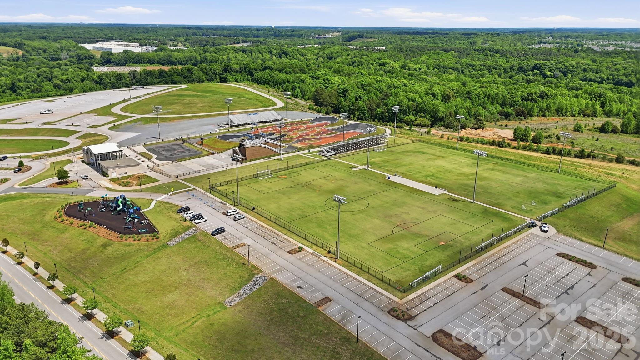 BMX track and sport fields - 729 Veloway Drive, Rock Hill