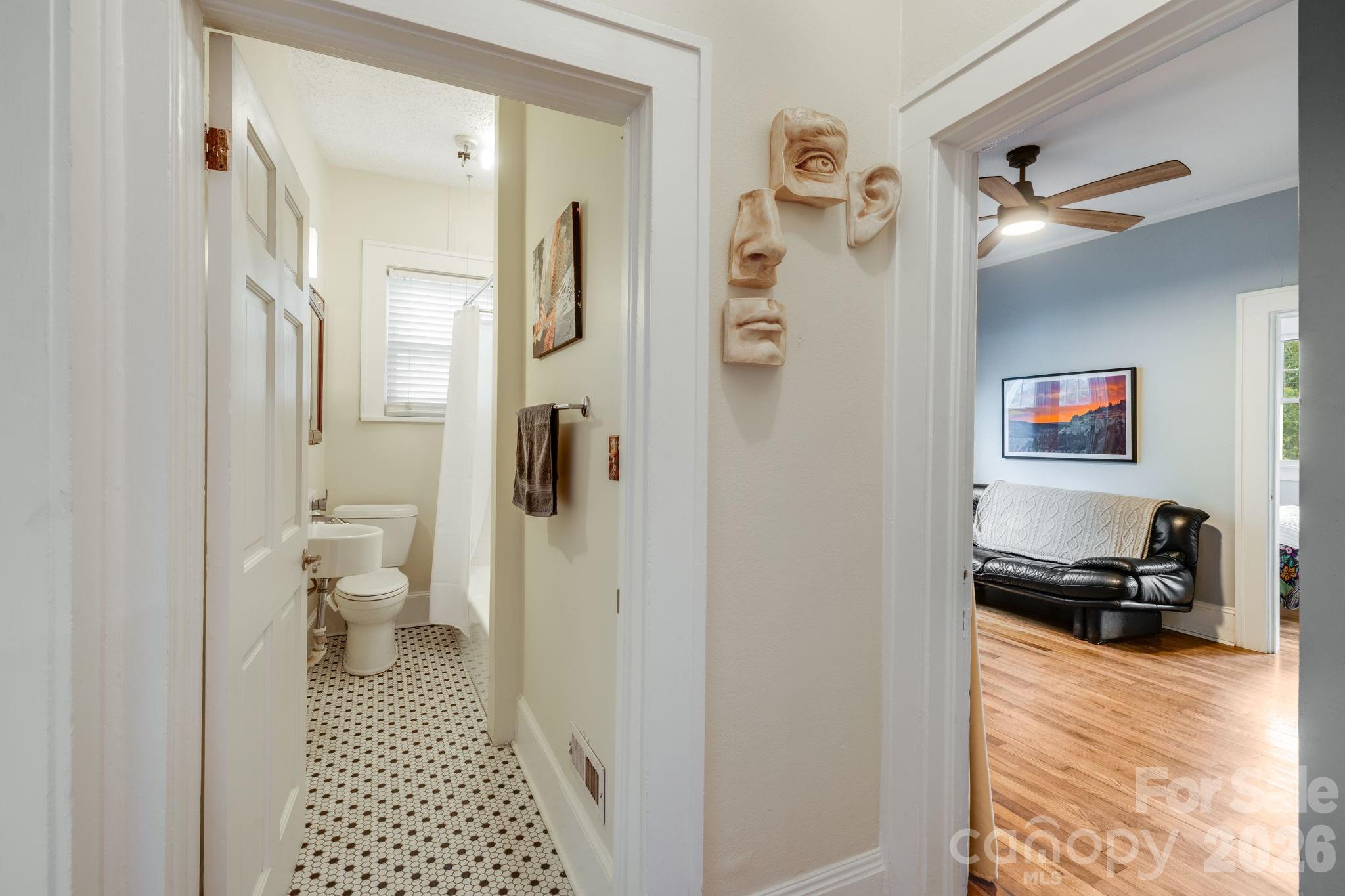Main level hallway - 107 Courtland Avenue, Asheville