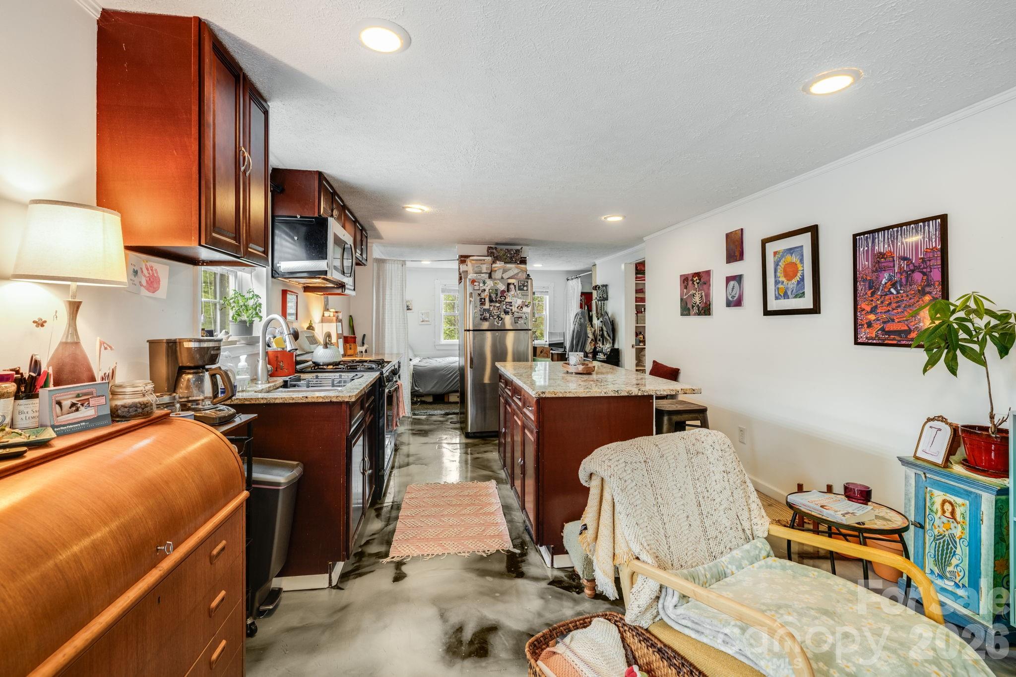 Lower unit kitchen - 107 Courtland Avenue, Asheville