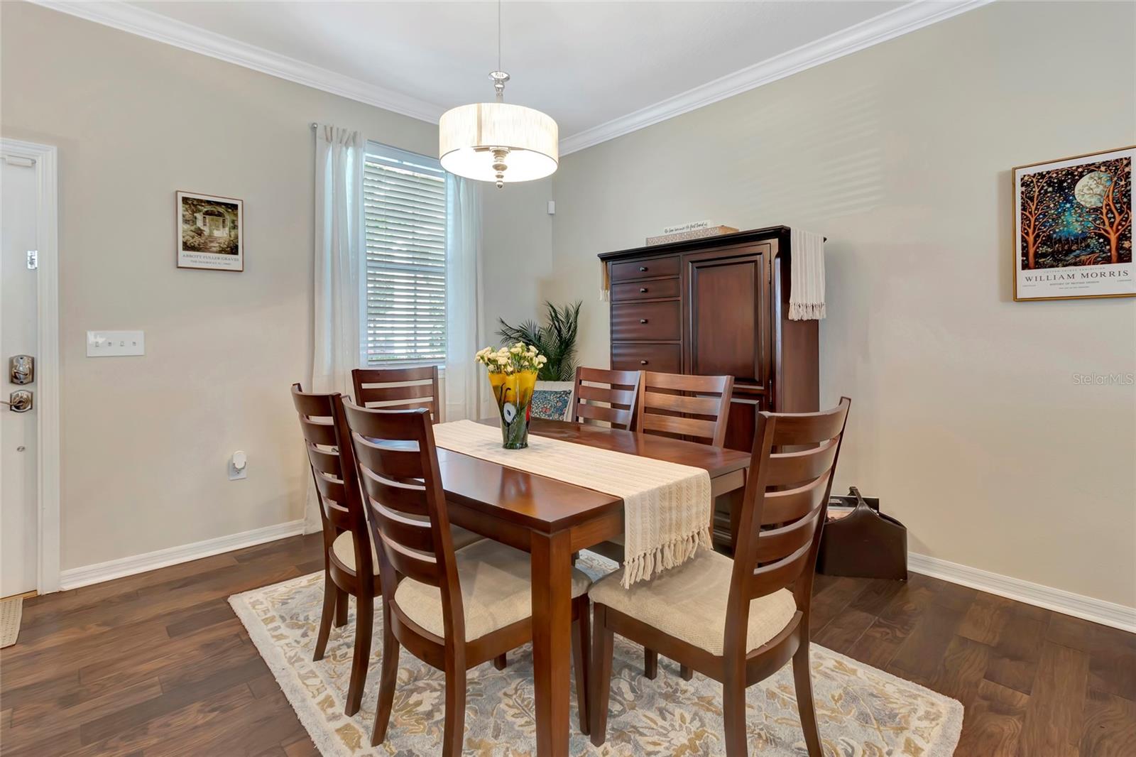 Dining Area with Crown Molding - 1207 ALSTON BAY BLVD, APOPKA