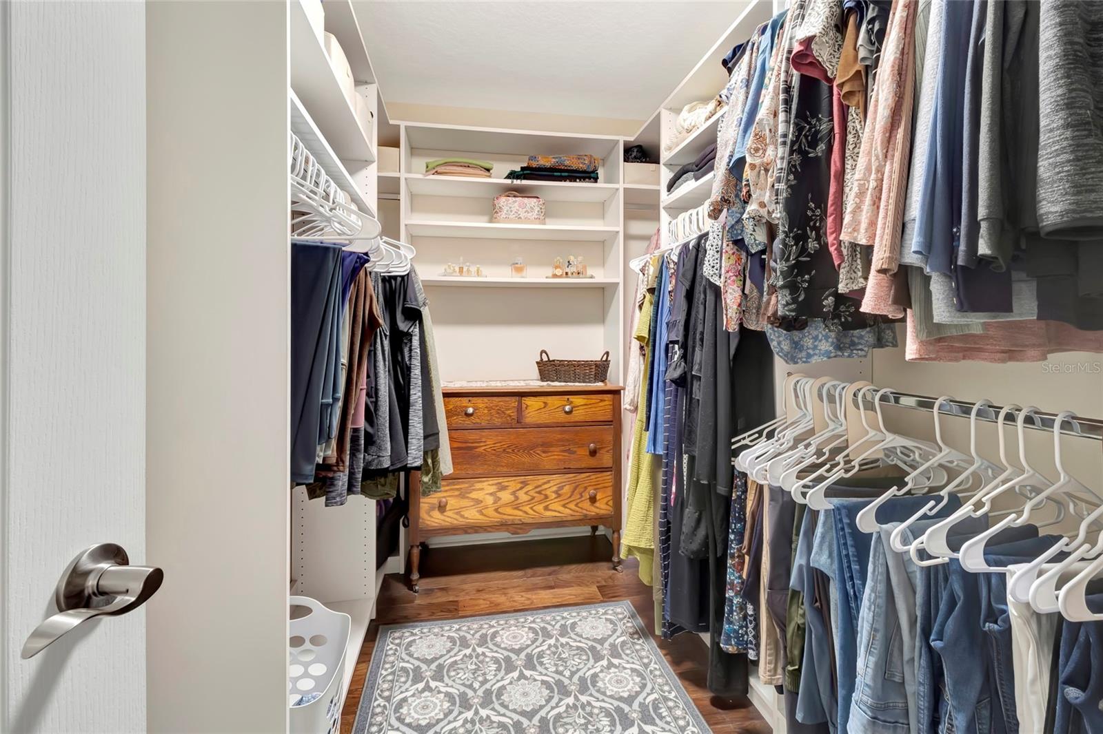 Primary Closet with Custom Shelving - 1207 ALSTON BAY BLVD, APOPKA