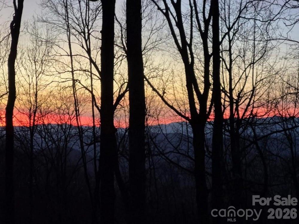 Sunset view from the ridgeline in the fall - 0 Roper Hollow Road, Morganton