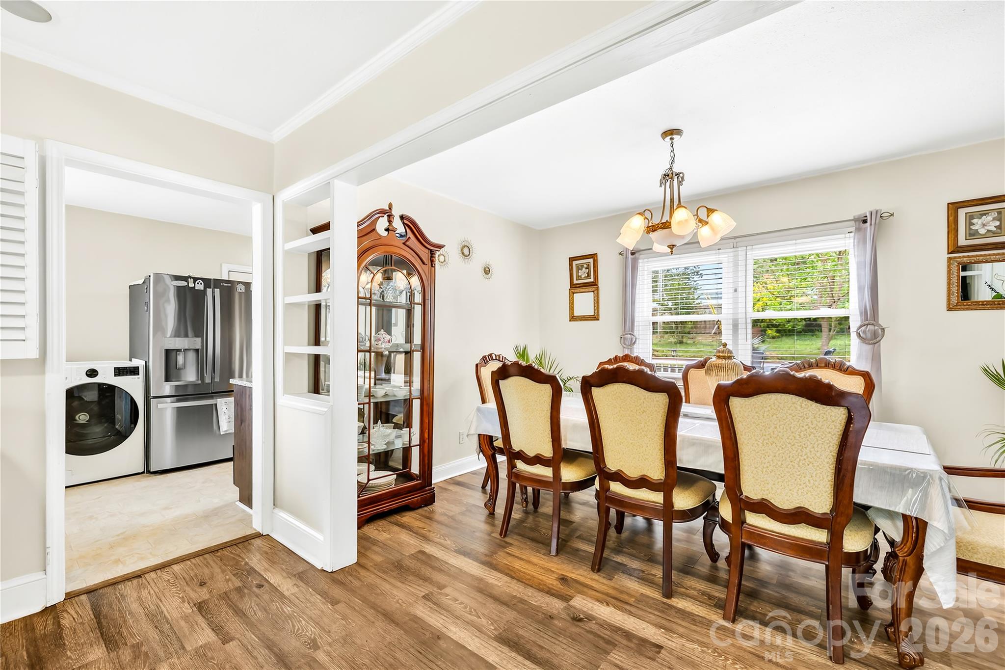 Dining view - 145 Driftwood Drive, Mooresville