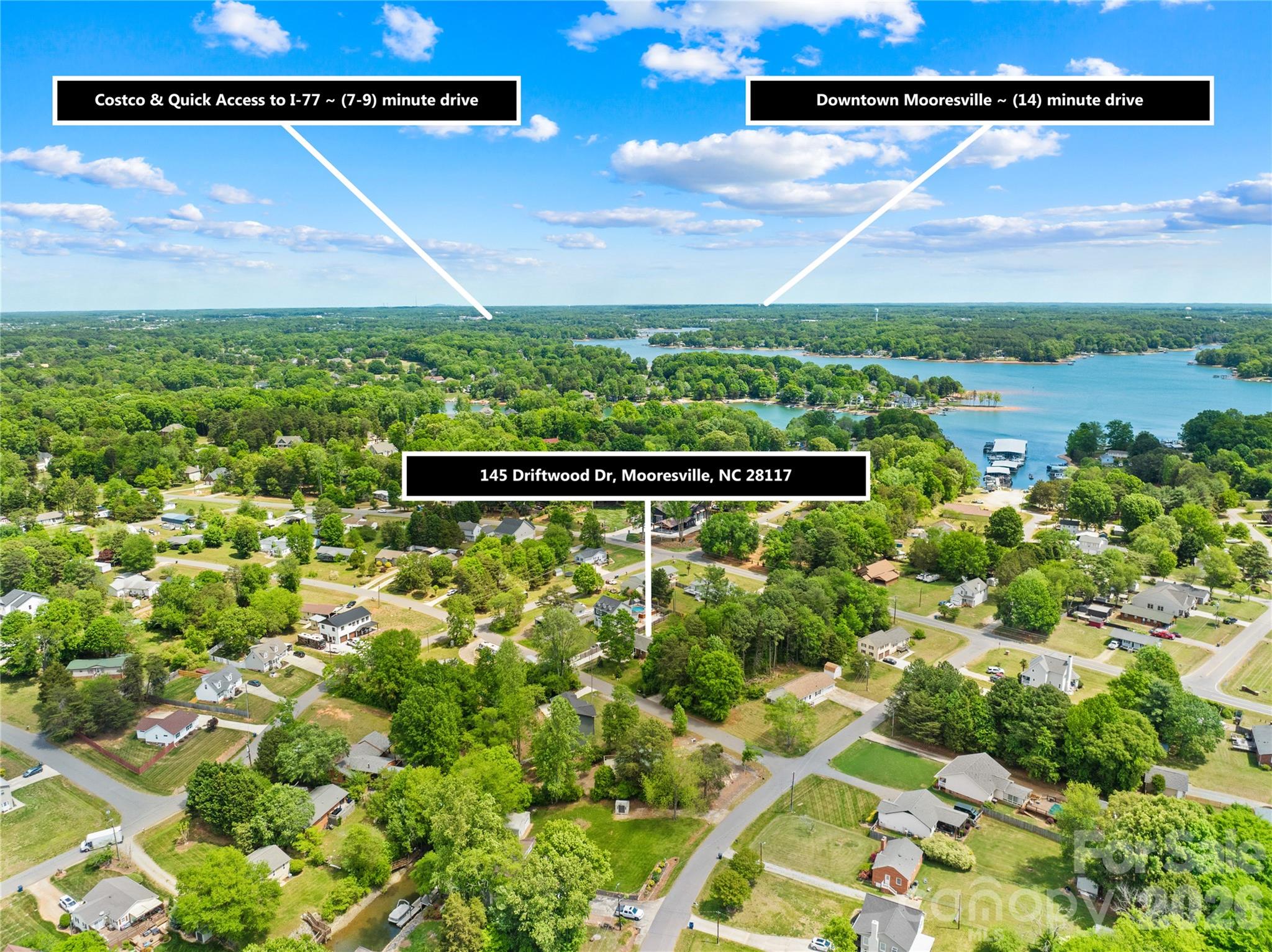 Proximities - 145 Driftwood Drive, Mooresville
