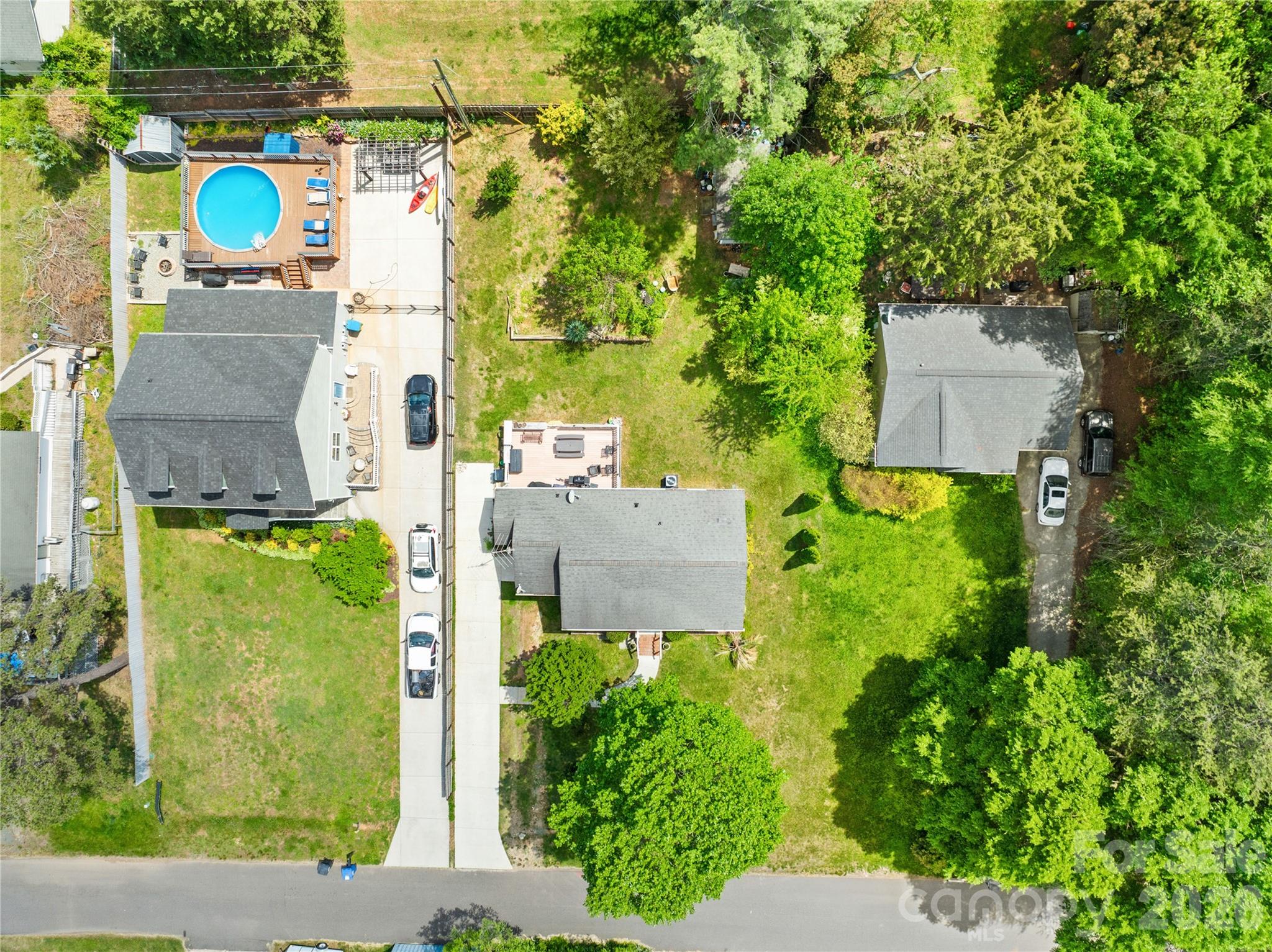 Arial view - 145 Driftwood Drive, Mooresville