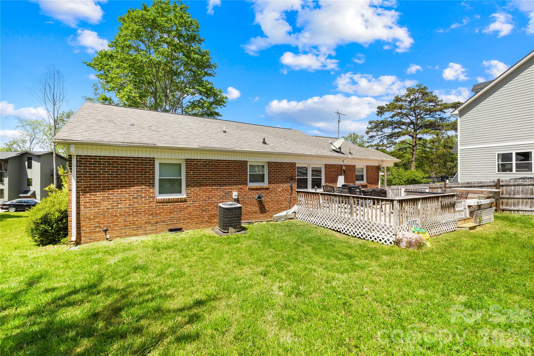 Back yard - 145 Driftwood Drive, Mooresville