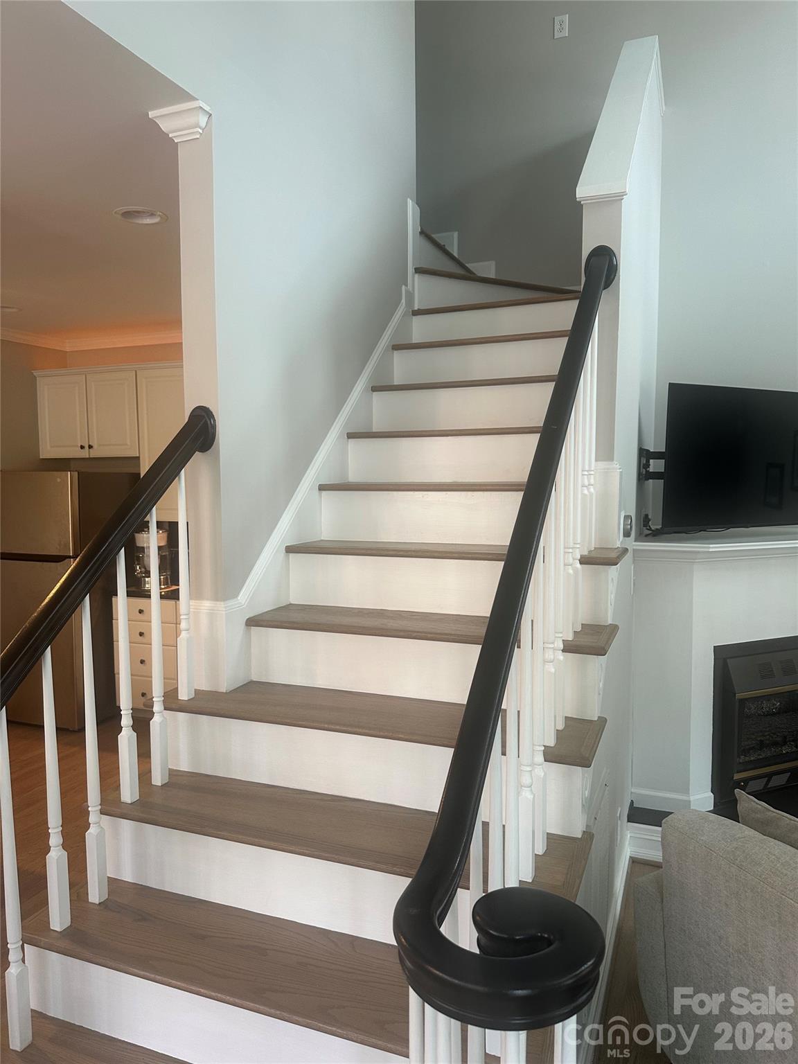 Staircase by Living Room - 6201 Creft Circle, Indian Trail