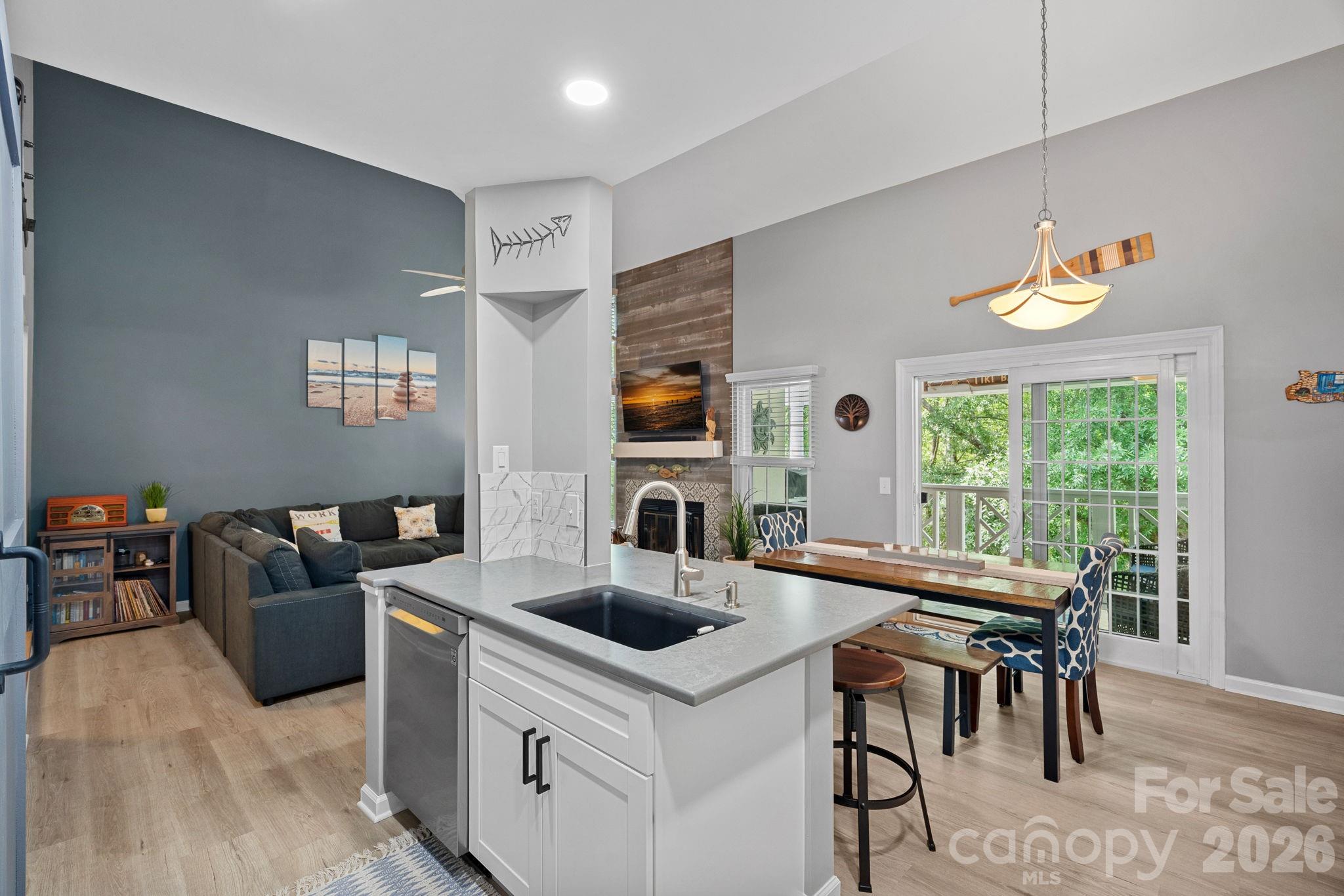 Remodeled Kitchen - 19905 Henderson Road, Cornelius