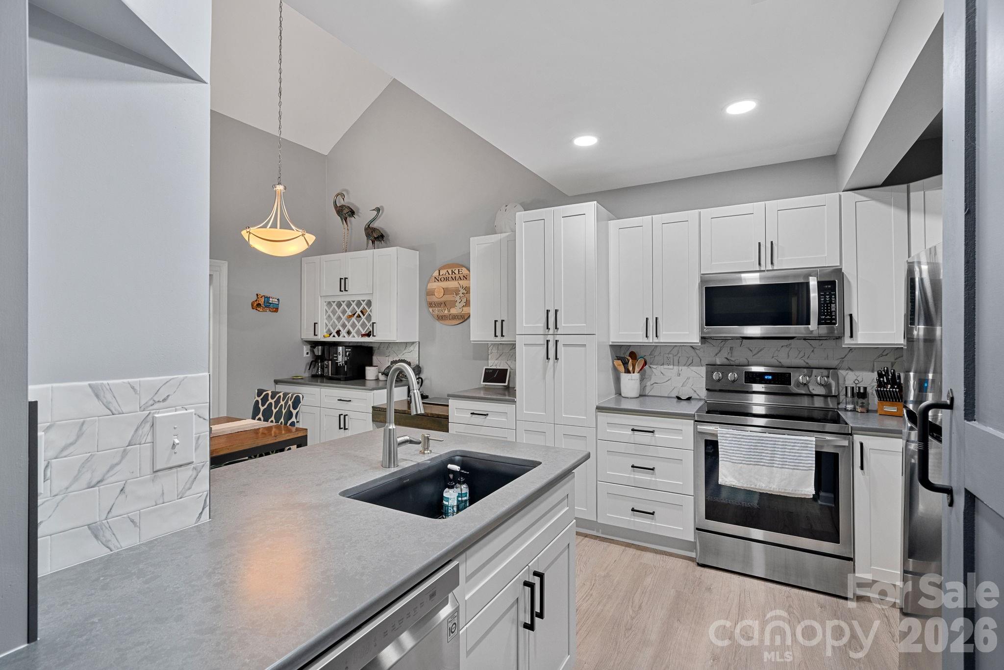 Remodeled Kitchen - 19905 Henderson Road, Cornelius