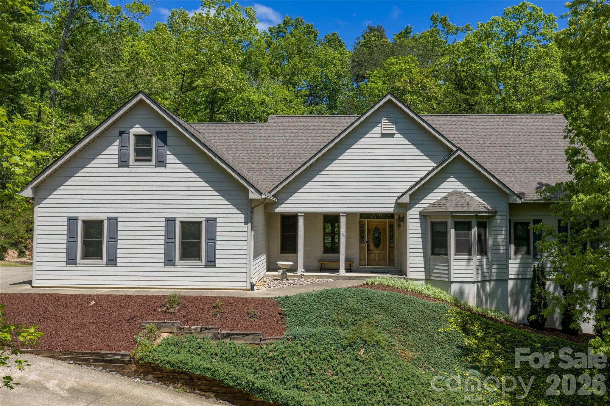 Front of home - 176 Hemlock Lane, Lake Lure