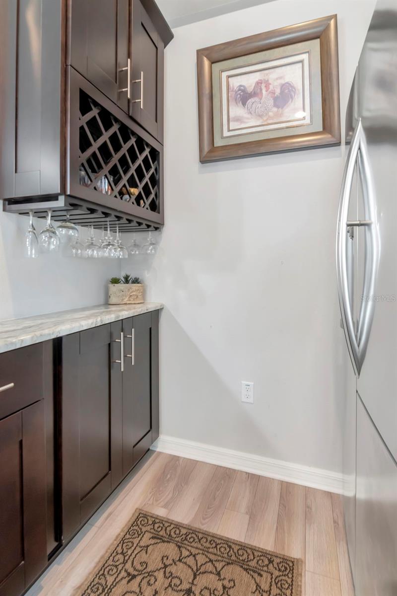 Built In wine Cabinet - 6395 BANYAN BLVD #303, NEW PORT RICHEY