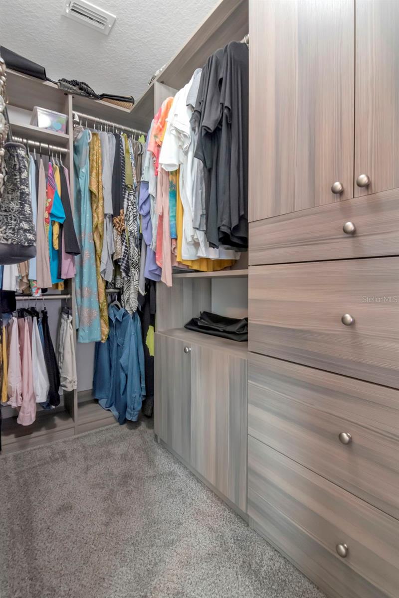 Gorgeous Primary Closet - 6395 BANYAN BLVD #303, NEW PORT RICHEY