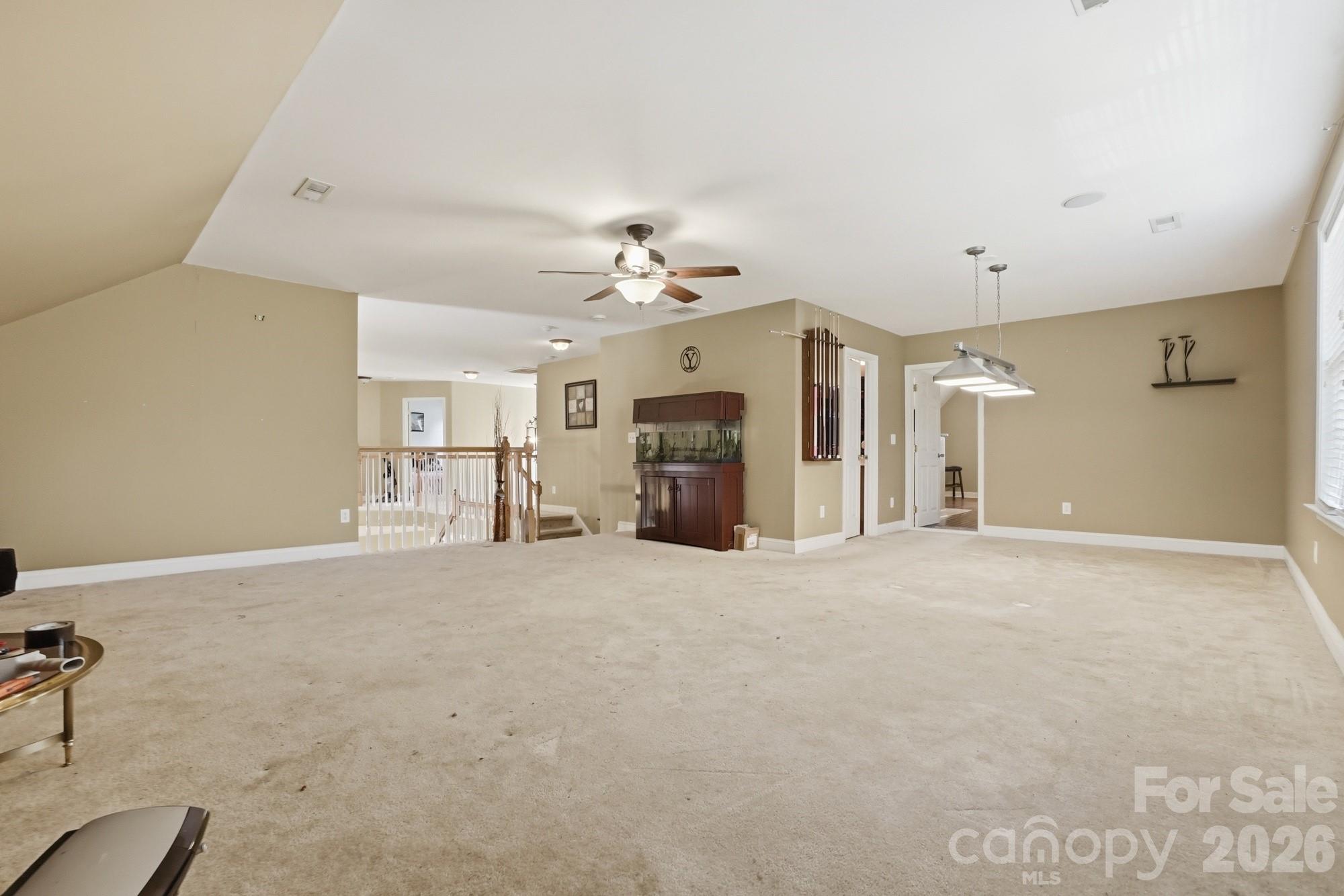 Extra large loft with bar room in the back - 8108 Morehouse Drive, Waxhaw