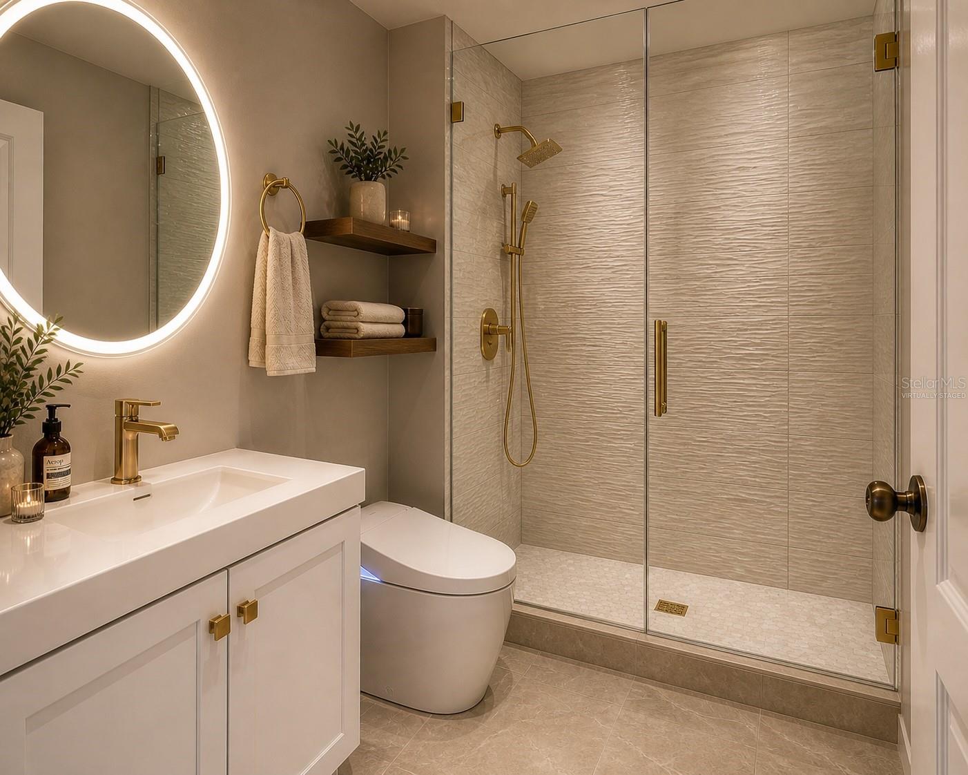 *Some marketing images have been AI-assisted and virtually staged to illustrate the property’s potential layout, design, use of space, and possible aesthetic enhancements. Certain photos may include digitally enhanced visualization of furnishings, décor, finishes, landscaping, or cosmetic elements for marketing and illustrative purposes only. Actual property conditions, features, finishes, fixtures, and appearance may vary, and buyers are encouraged to independently inspect the property to verify all present conditions.* - 3019 BONFIRE BEACH DR #205, KISSIMMEE