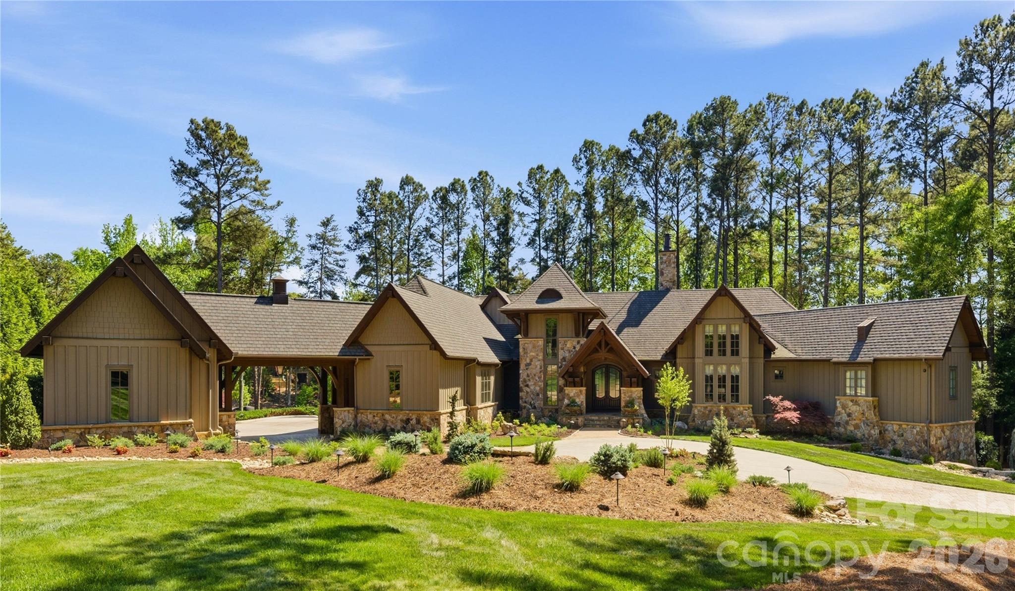 Front Estate Elevation - 171 White Horse Drive, Mooresville