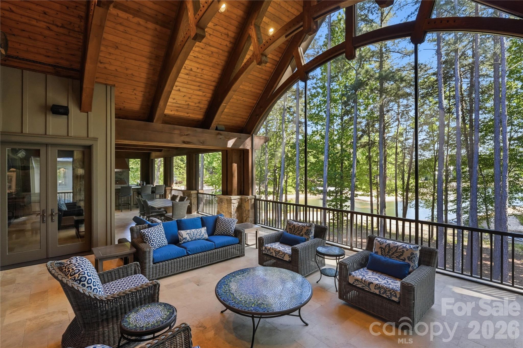 Covered Porch & Retreat - 171 White Horse Drive, Mooresville