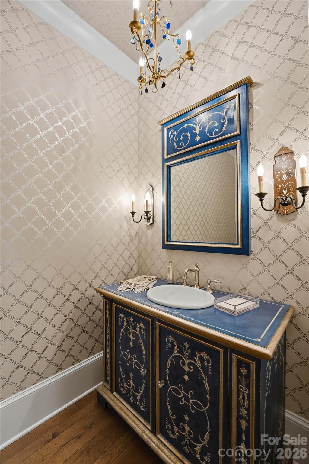 The Jewel Box Powder Room - 171 White Horse Drive, Mooresville