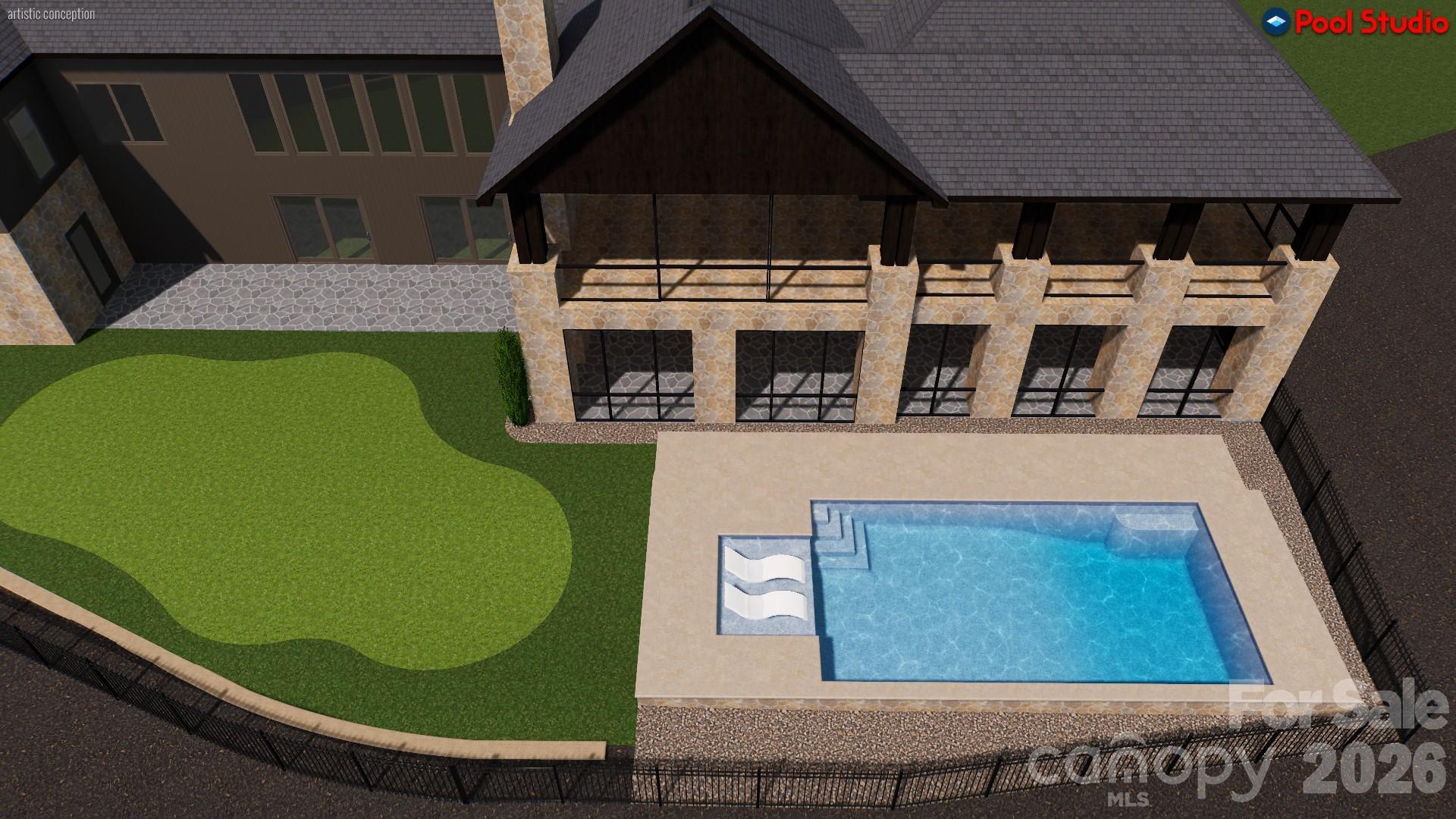 Future Pool Retreat - 171 White Horse Drive, Mooresville