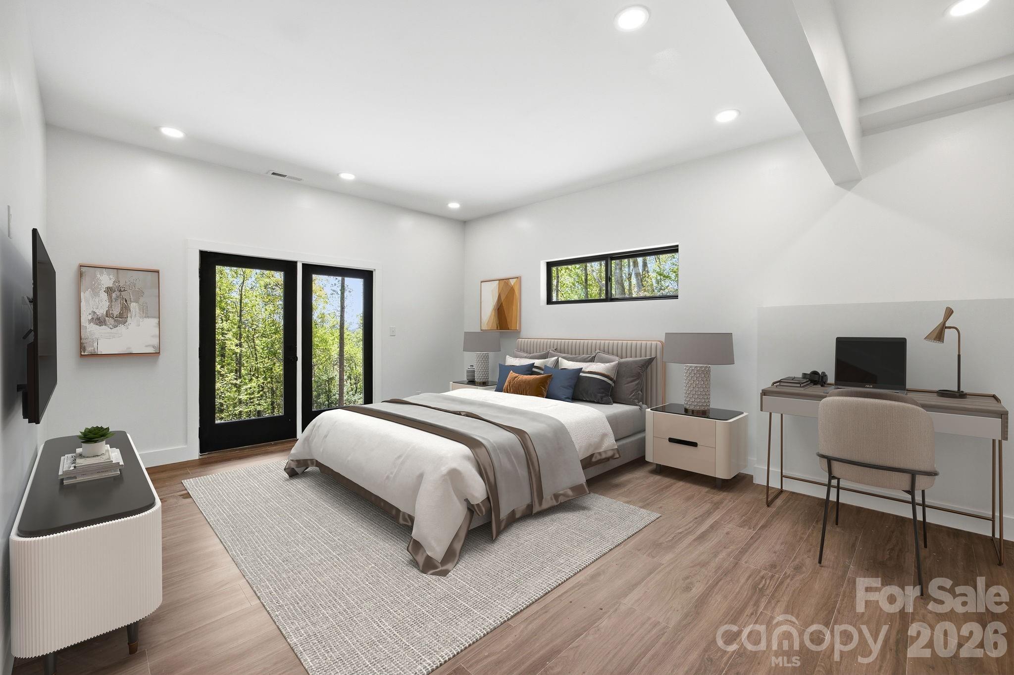 Bedroom 2 - virtually Staged - 102 Sandpiper Palisades Street, Hendersonville
