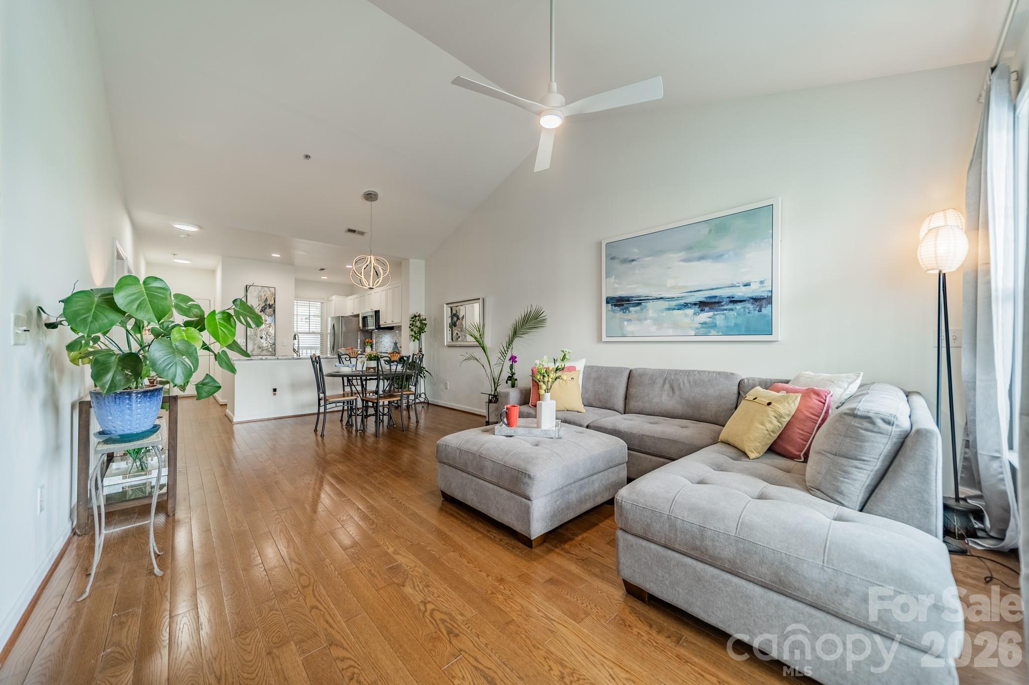 Look at the very generous-sized furniture in this room. - 18736 Nautical Drive, Cornelius