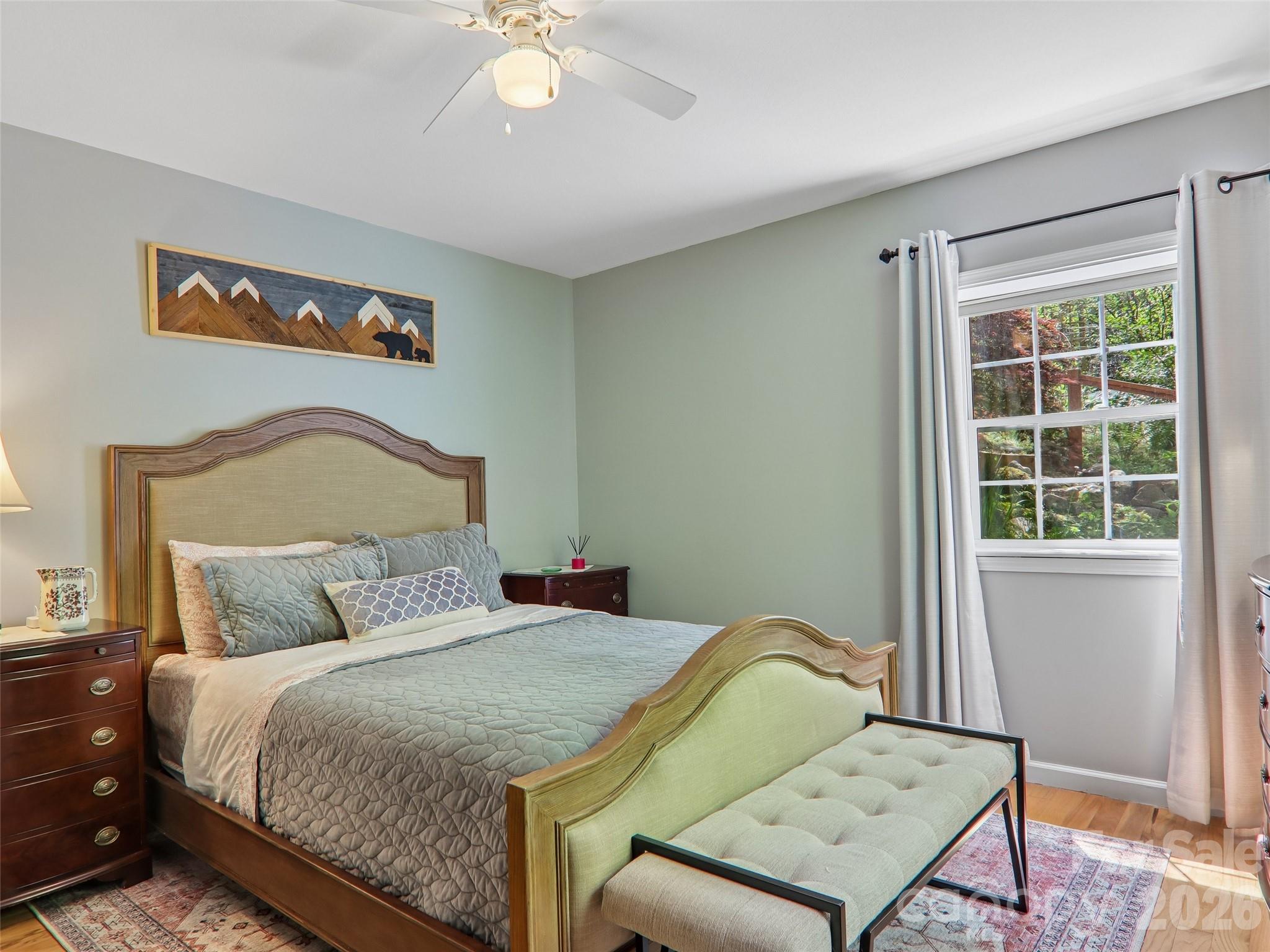 Basement bedroom - 554 Pisgah Forest Drive, Pisgah Forest