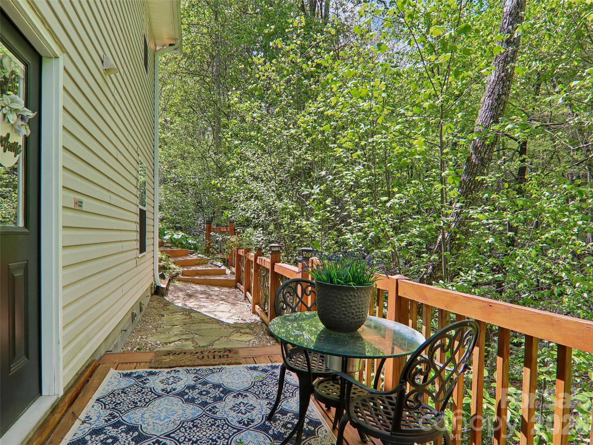 Patio - 554 Pisgah Forest Drive, Pisgah Forest