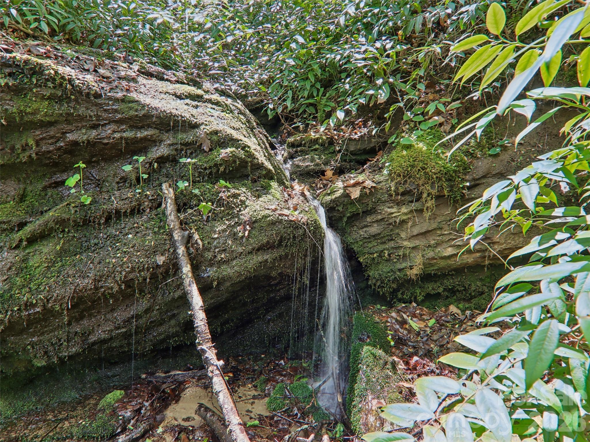 Small Waterfall - 554 Pisgah Forest Drive, Pisgah Forest