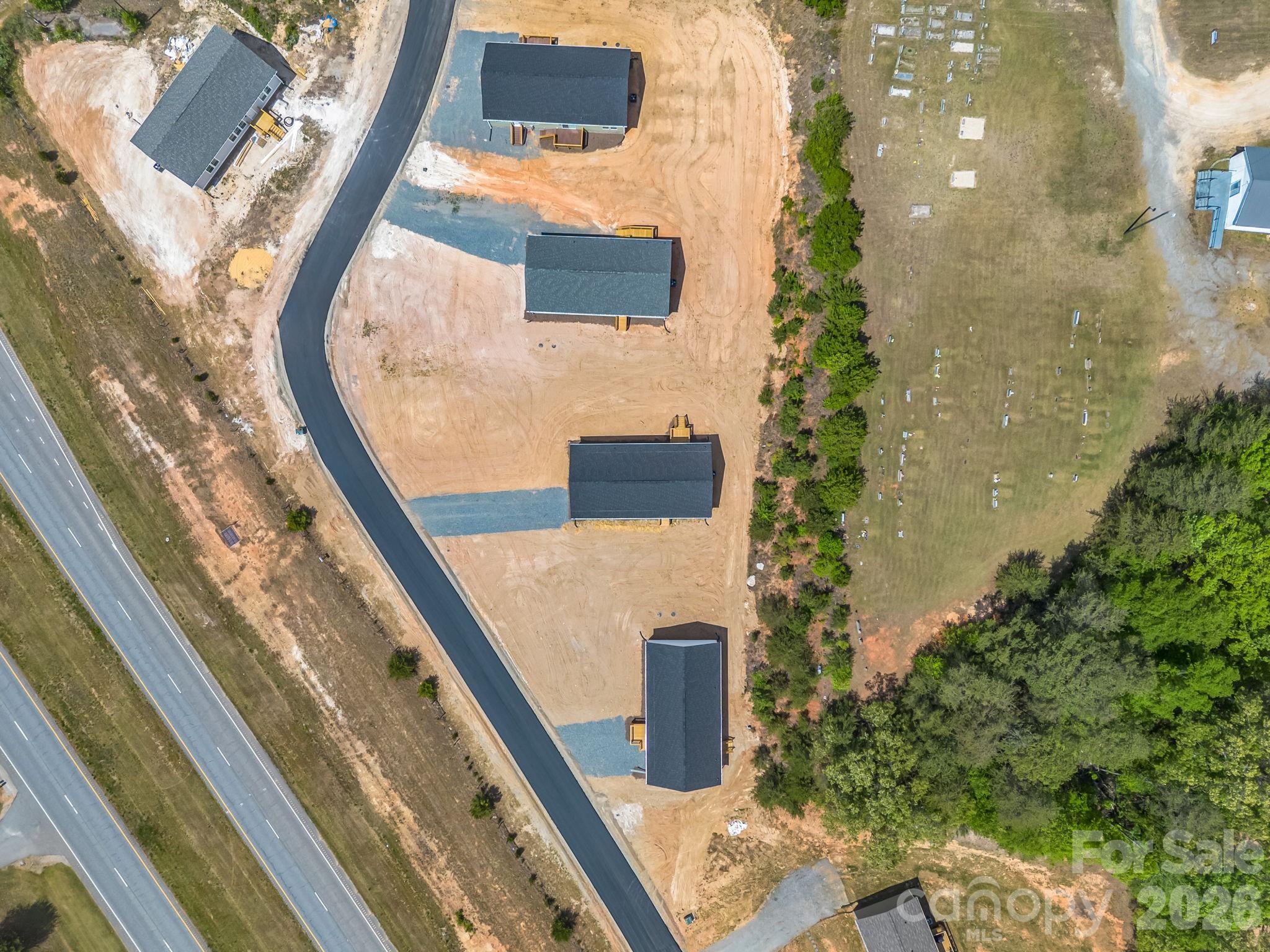 aerial view - 145 Prosperity Way, Forest City