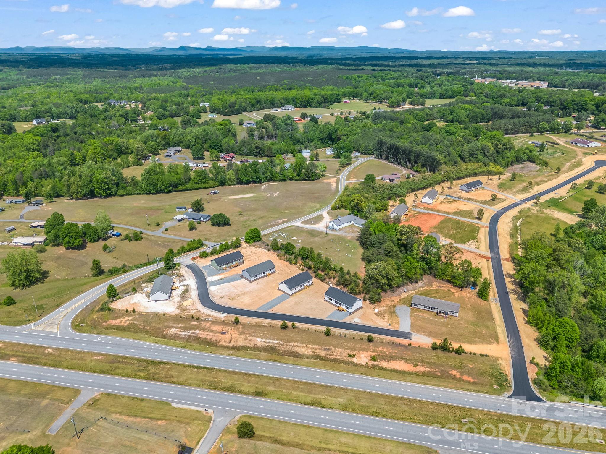 aerial view - 145 Prosperity Way, Forest City