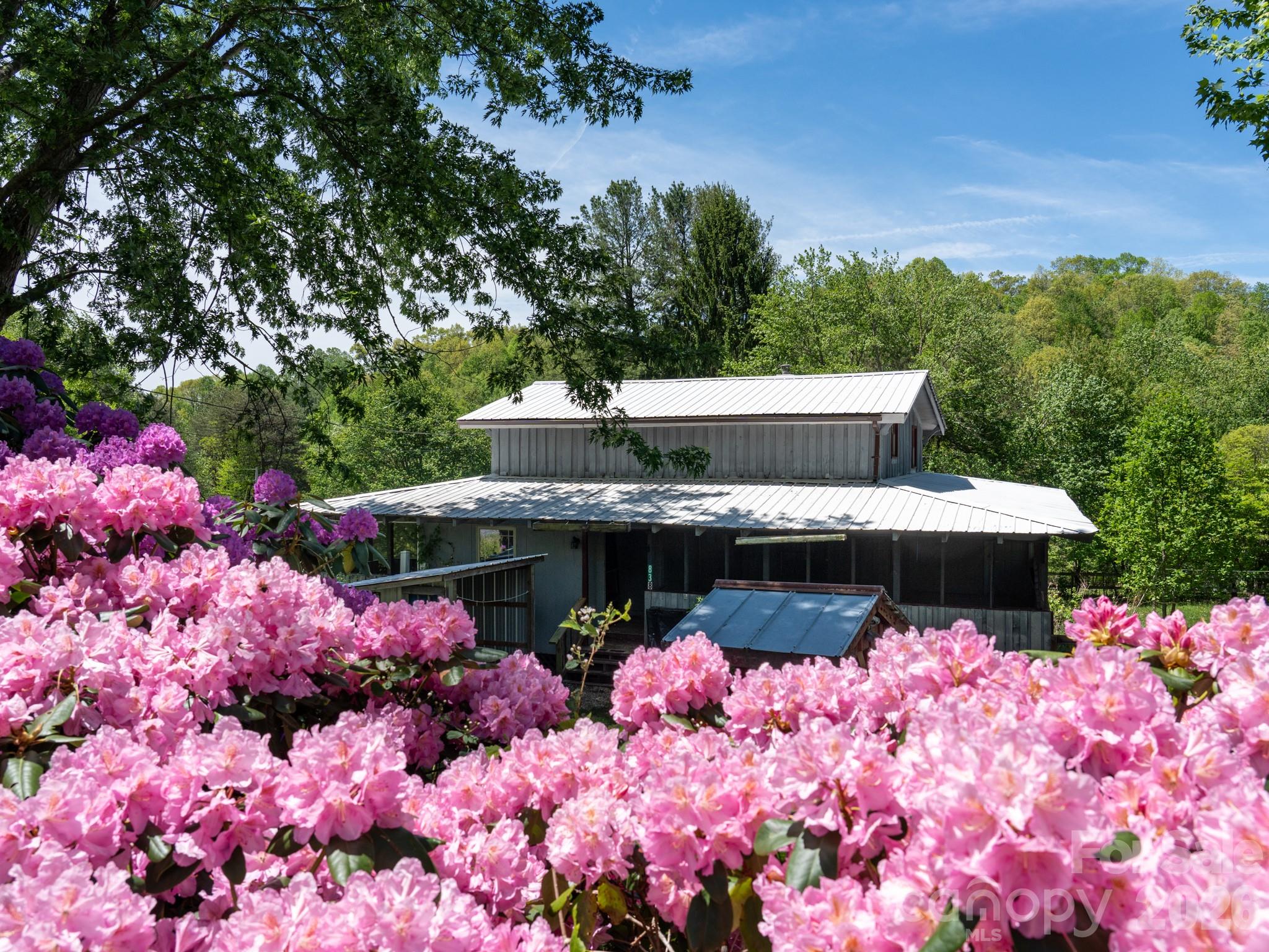 Curated landscaping surrounds this mountain gem - 838 Hidden Valley Road, Clyde