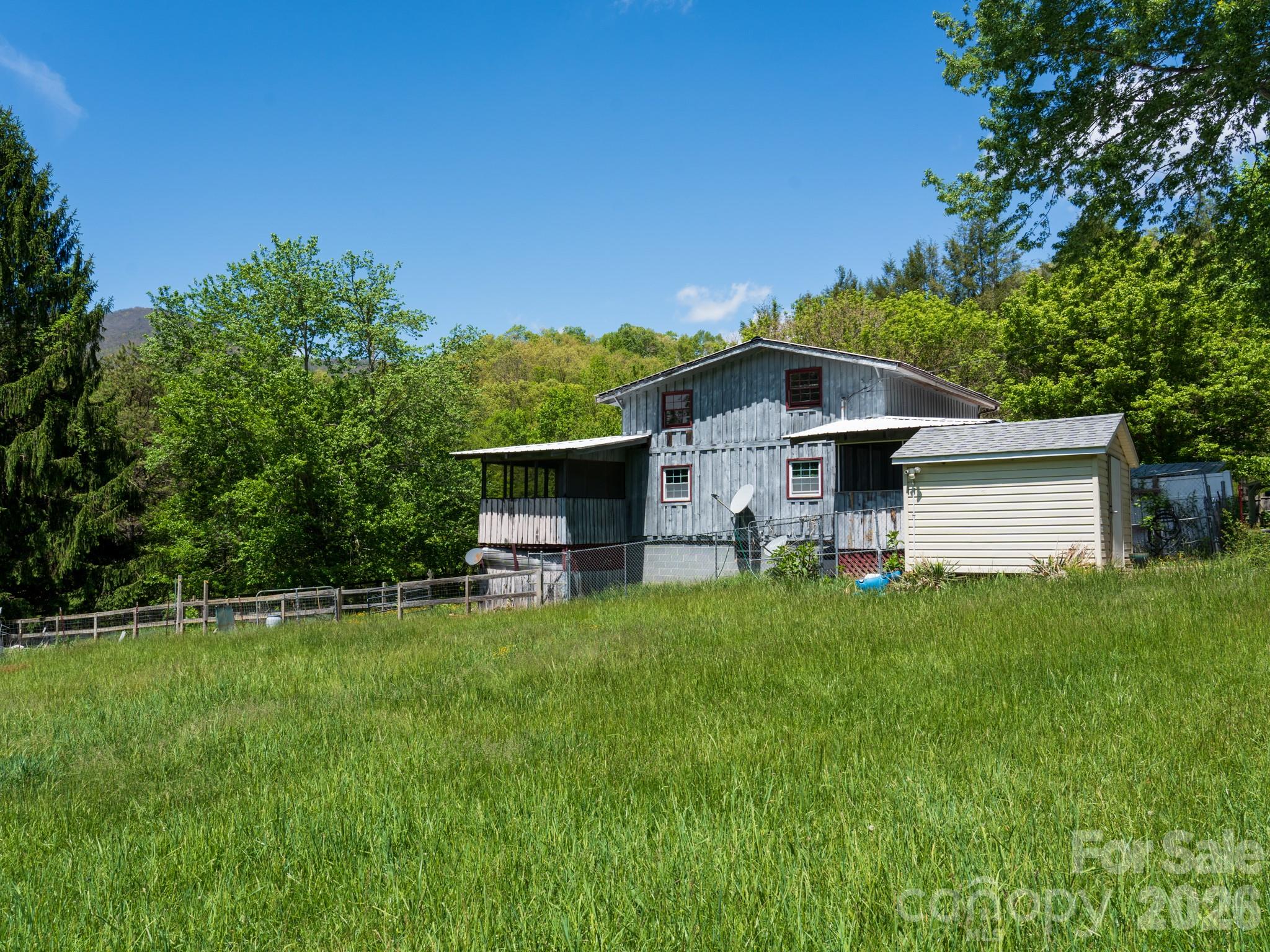 Level yard area with full sun would make a prime garden location! - 838 Hidden Valley Road, Clyde