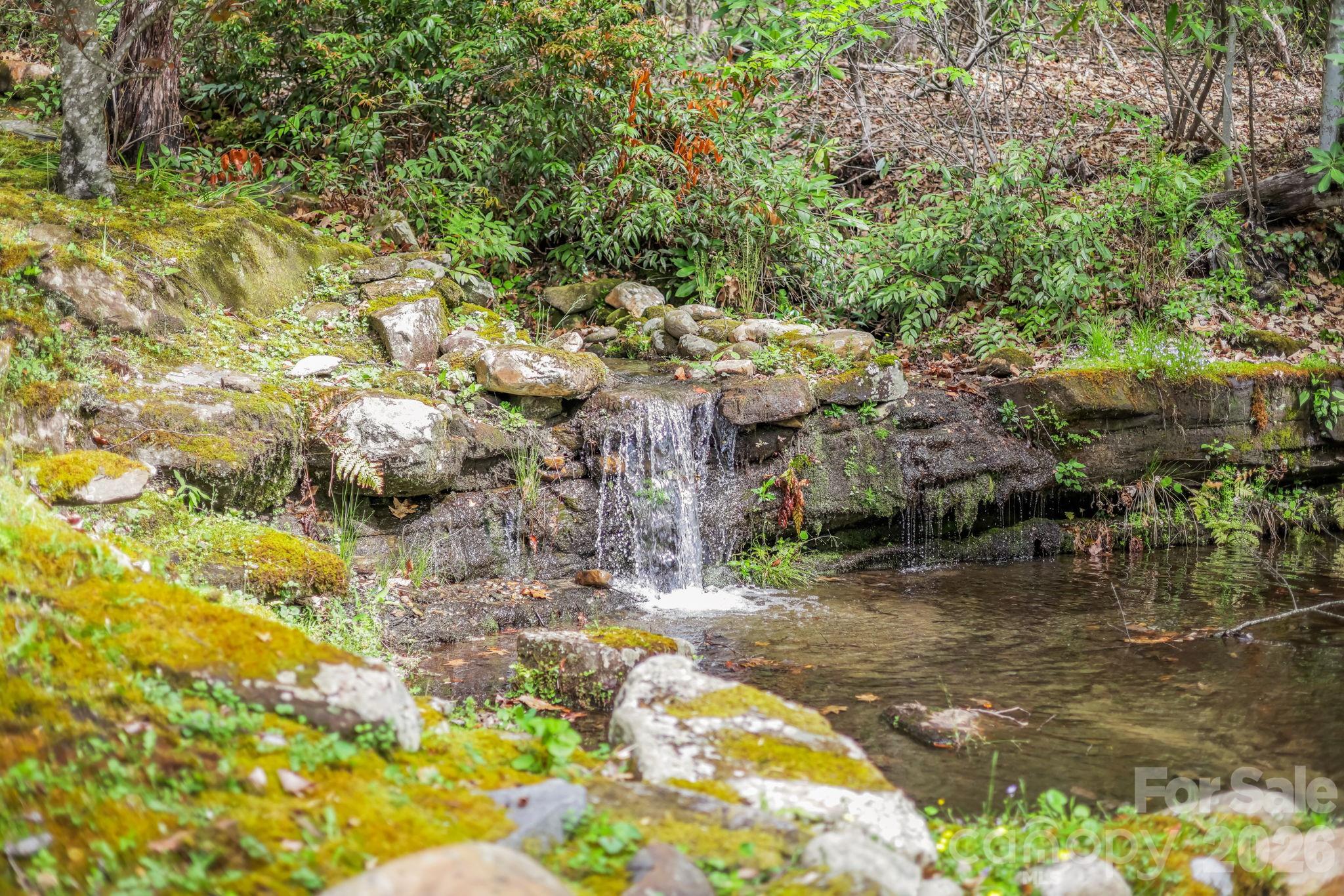 Waterfall - 1052 Toxaway Drive, Lake Toxaway
