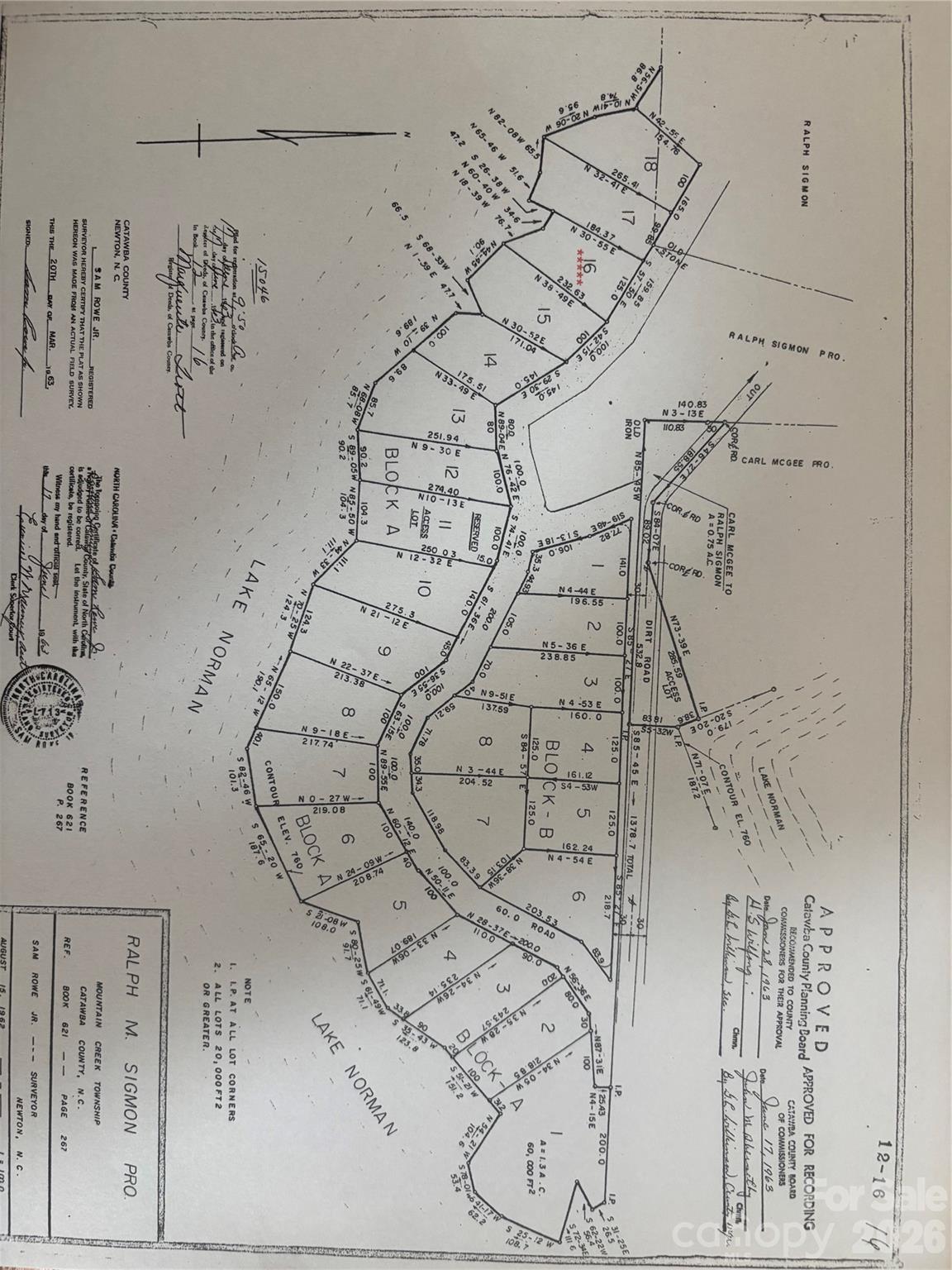 Lot at 8237 Lymnos Lane, Sherrills Ford, photo 2 of 27