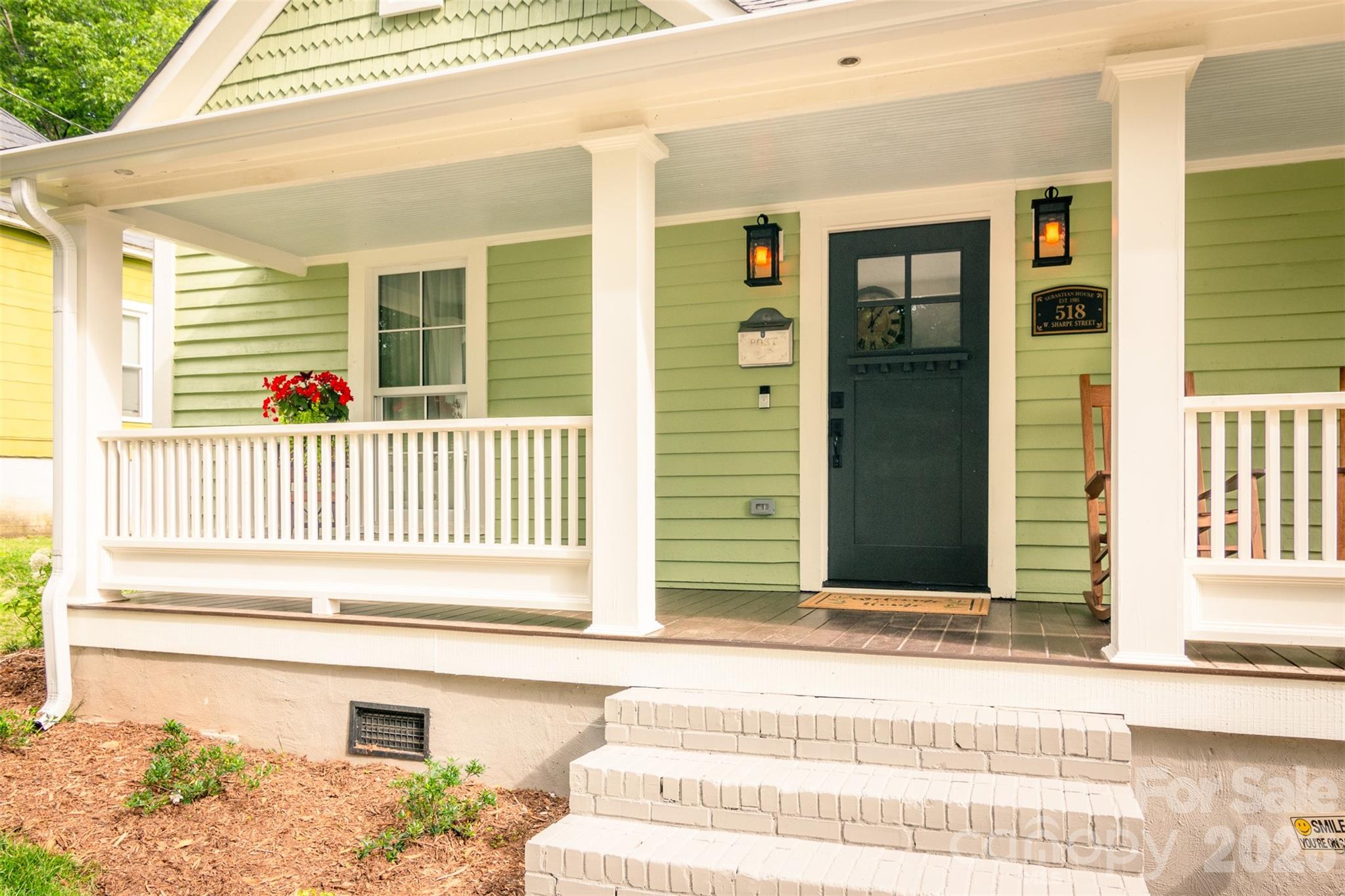 Covered Front Porch - 518 W Sharpe Street, Statesville