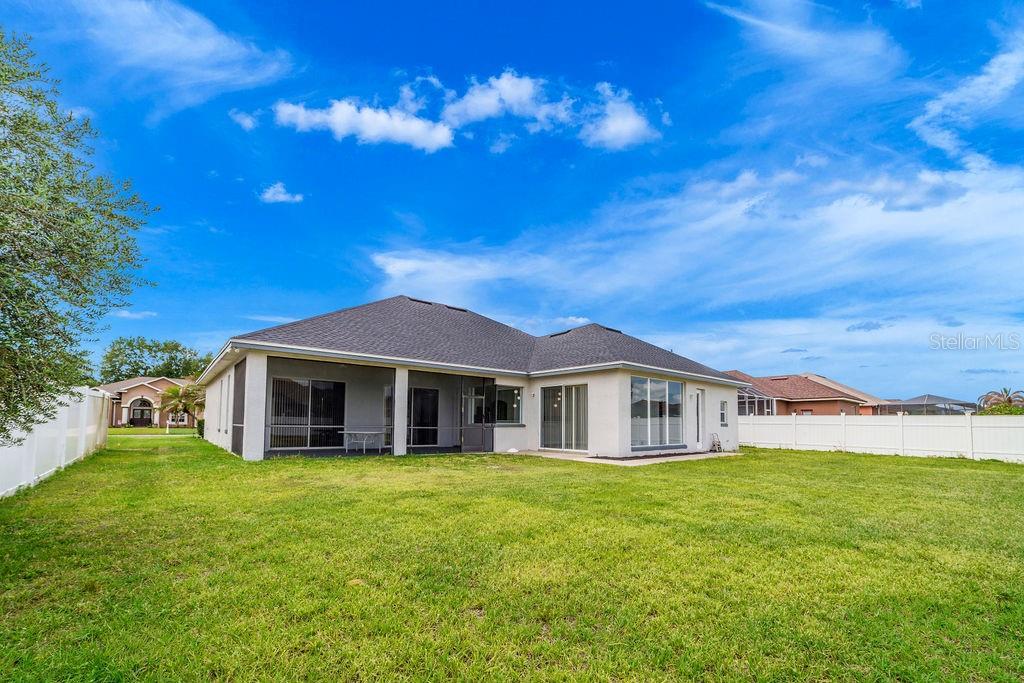 backyard view - 258 TERRANOVA BLVD, WINTER HAVEN