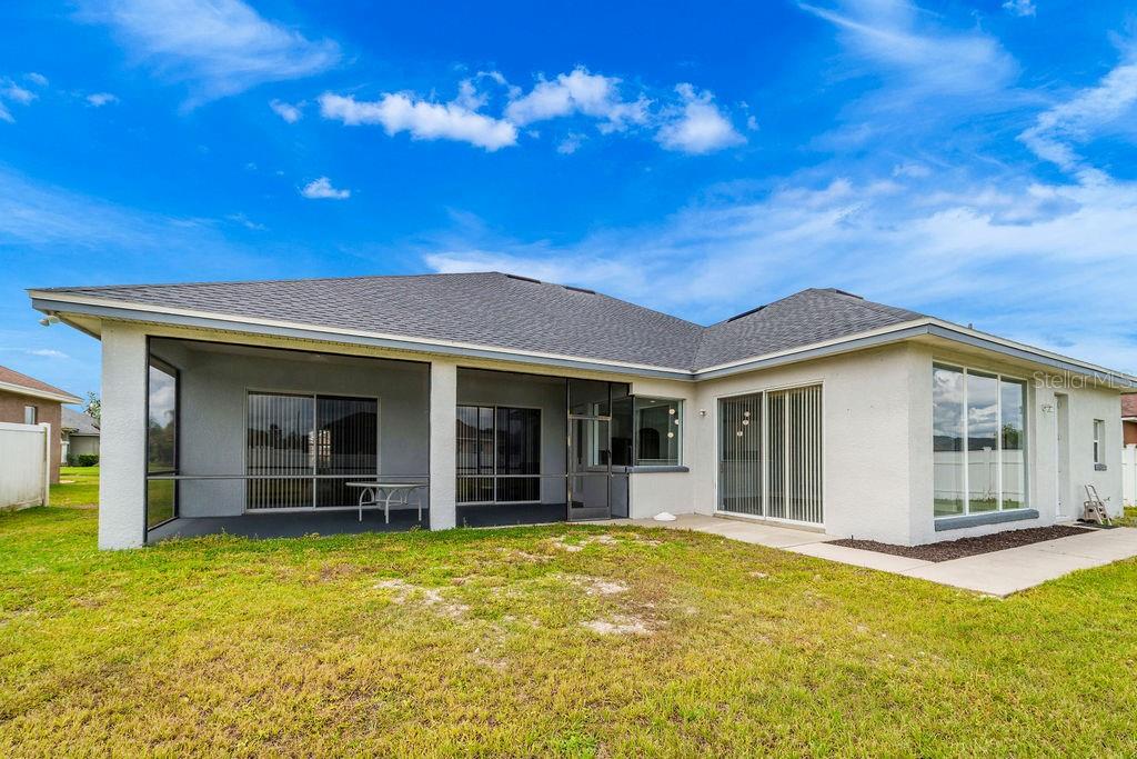 backyard view - 258 TERRANOVA BLVD, WINTER HAVEN