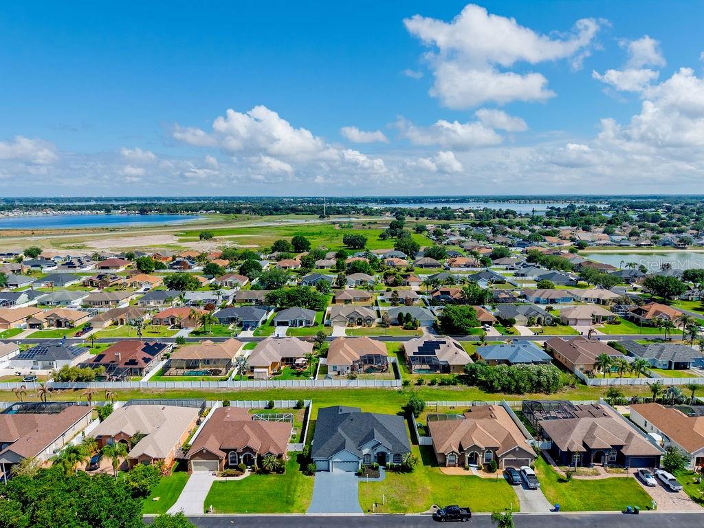 aerial view - 258 TERRANOVA BLVD, WINTER HAVEN