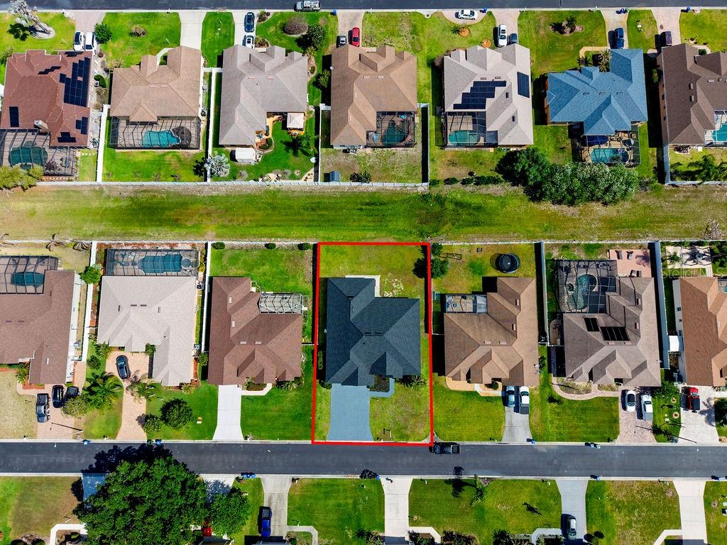aerial view - 258 TERRANOVA BLVD, WINTER HAVEN