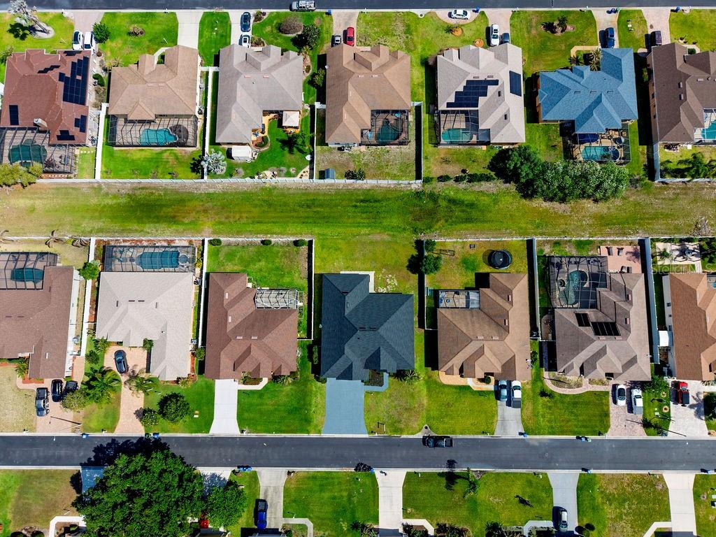 aerial view - 258 TERRANOVA BLVD, WINTER HAVEN