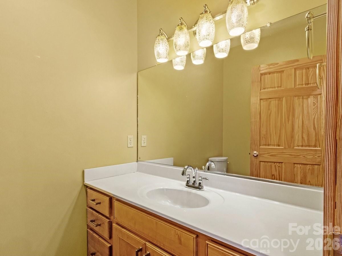 Main level 1/2 bath - 52 Mountain Park Drive, Mars Hill