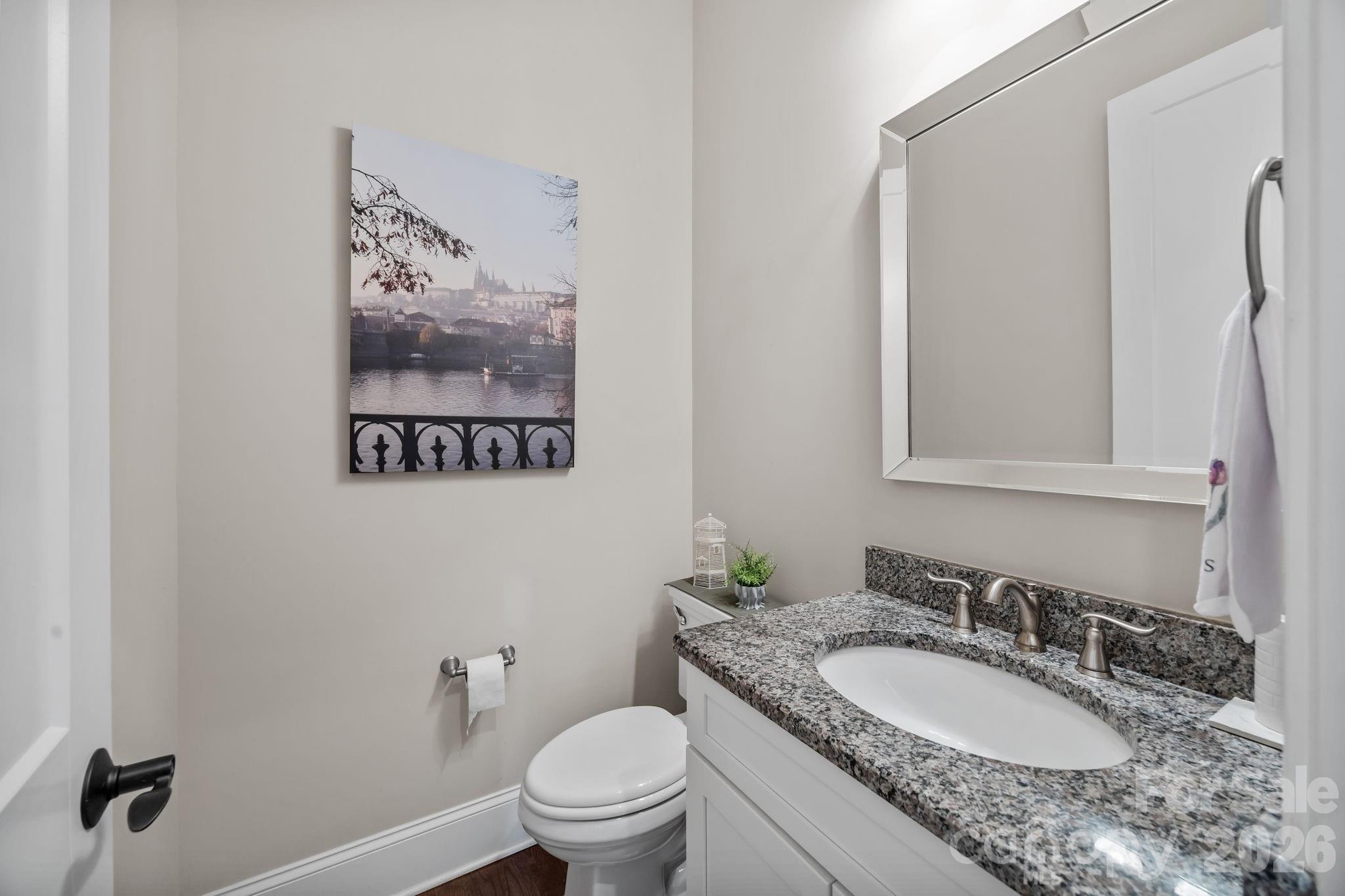 Main Level Powder Room - 122 Sisters Cove Court, Mooresville