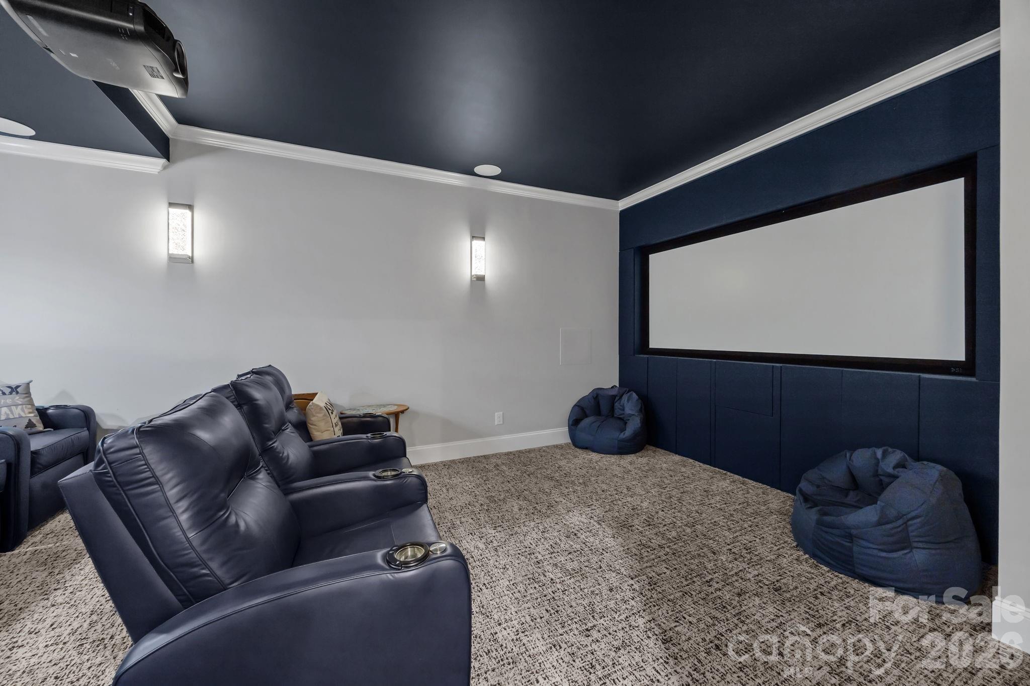 Theater Room - 122 Sisters Cove Court, Mooresville